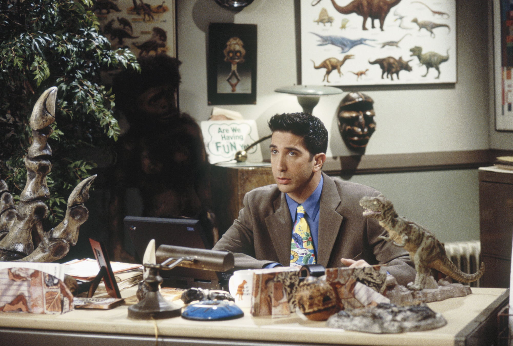 Friends (TV Show), Friends, TV Show, Ross Geller, David Schwimmer, 1080P, HD Wallpaper