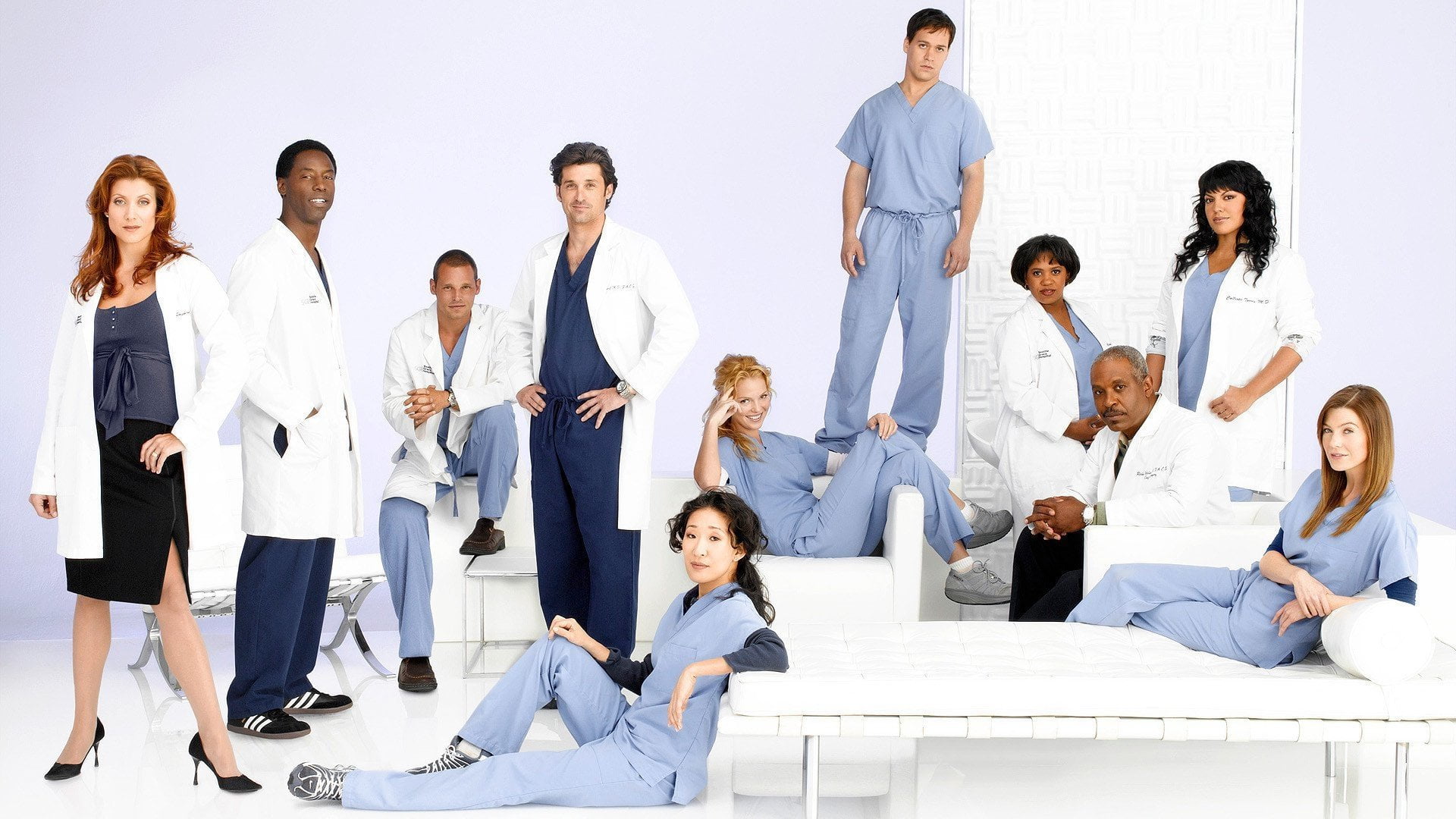 adult, females, healthcare worker, occupation, 1080P, coworker, TV Show, doctor, young adult, Greys Anatomy, standing, healthcare and medicine, women, HD Wallpaper