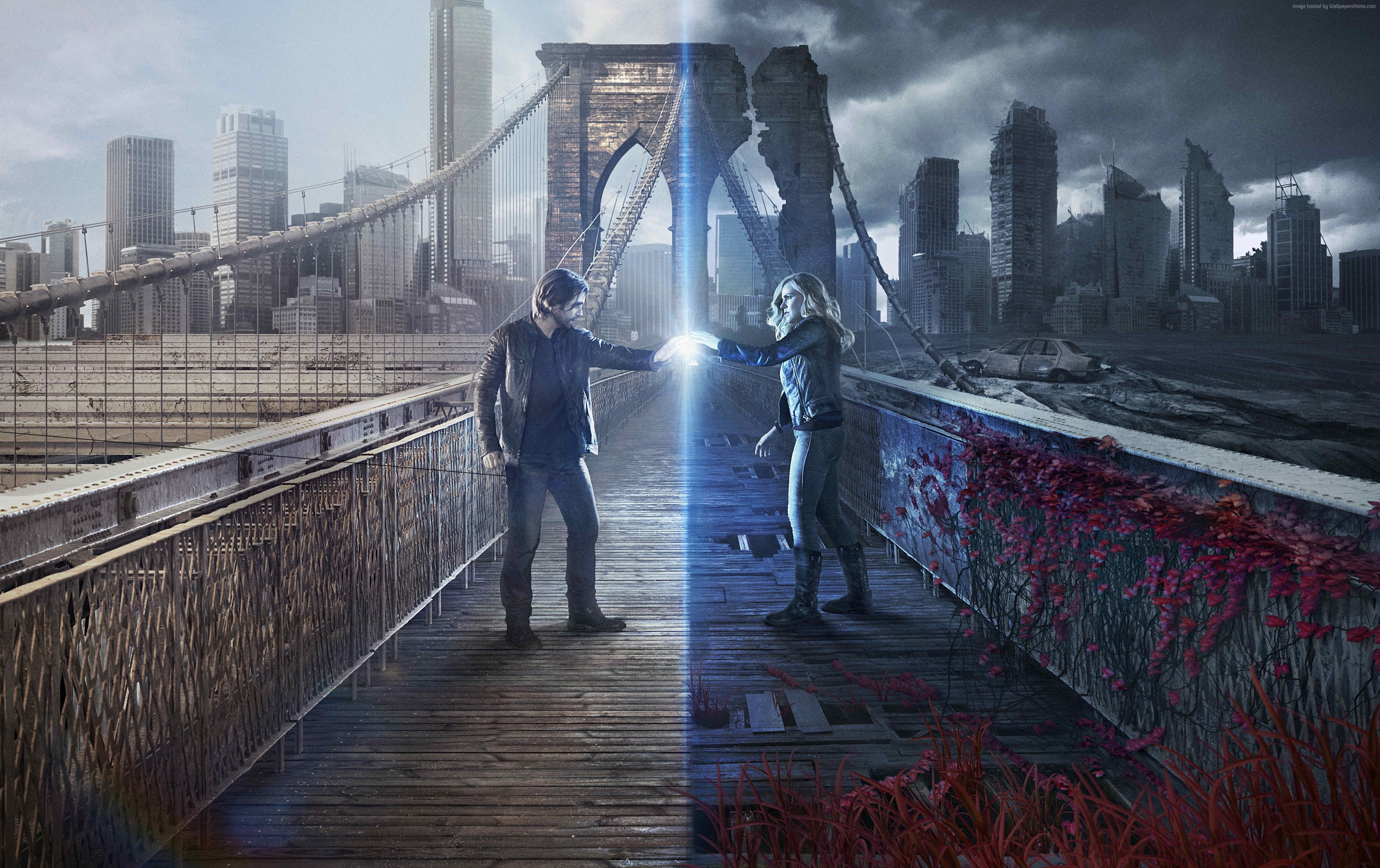 2 season, Aaron Stanford, 12 Monkeys, 2K, Best TV Series, Amanda Schull, HD Wallpaper