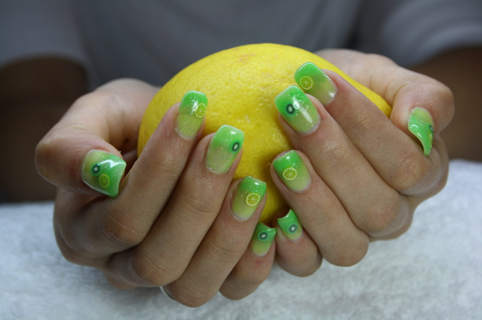 healthy eating, fingernail, food, fruit, adult, focus on foreground, lime, care, person, human finger, green color, nail polish, human hand, body part, HD Wallpaper