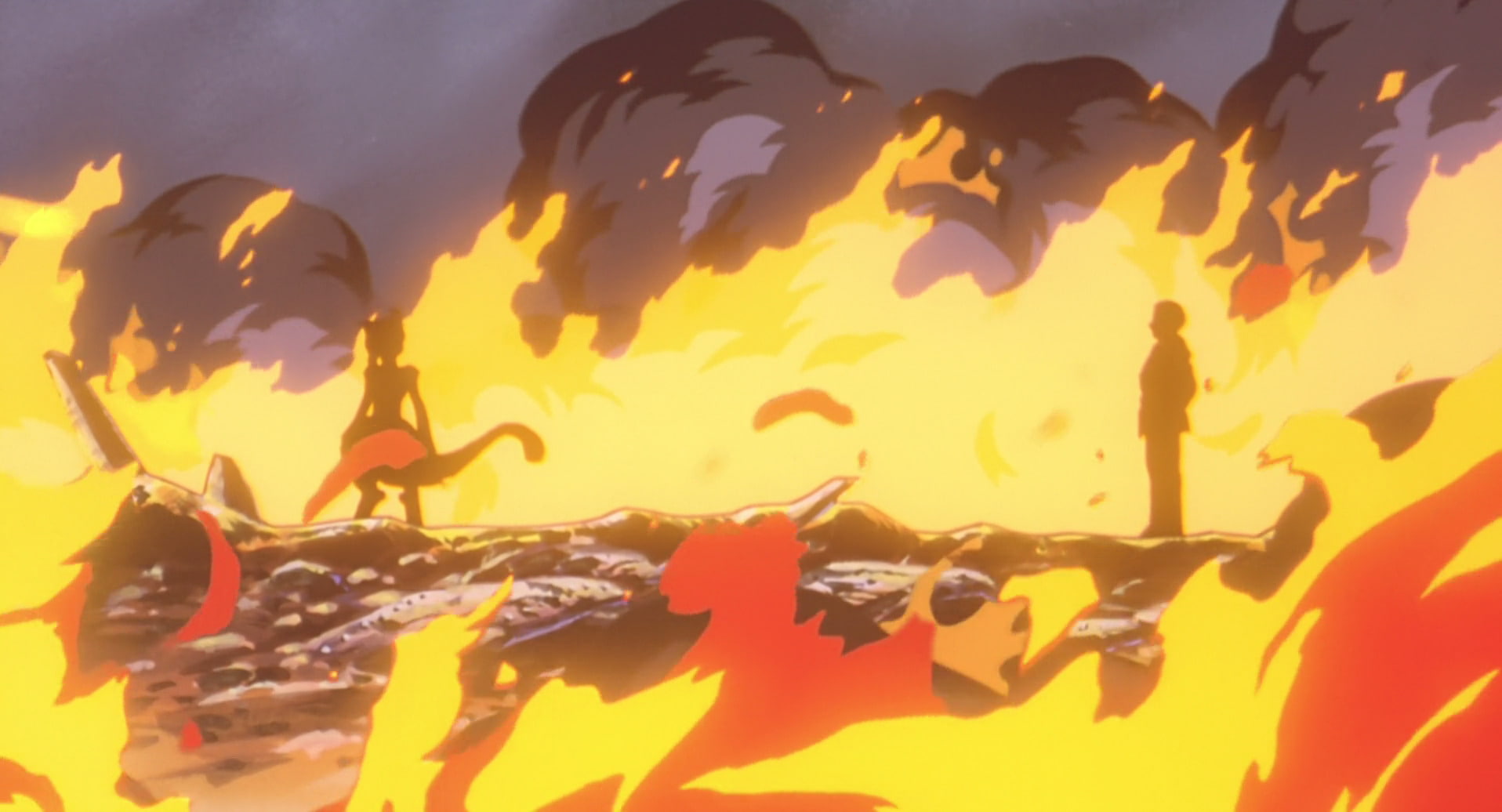 720P, Movie, creativity, Pokémon: The First Movie, group of animals, sky, group of people, architecture, representation, arts culture and entertainment, HD Wallpaper