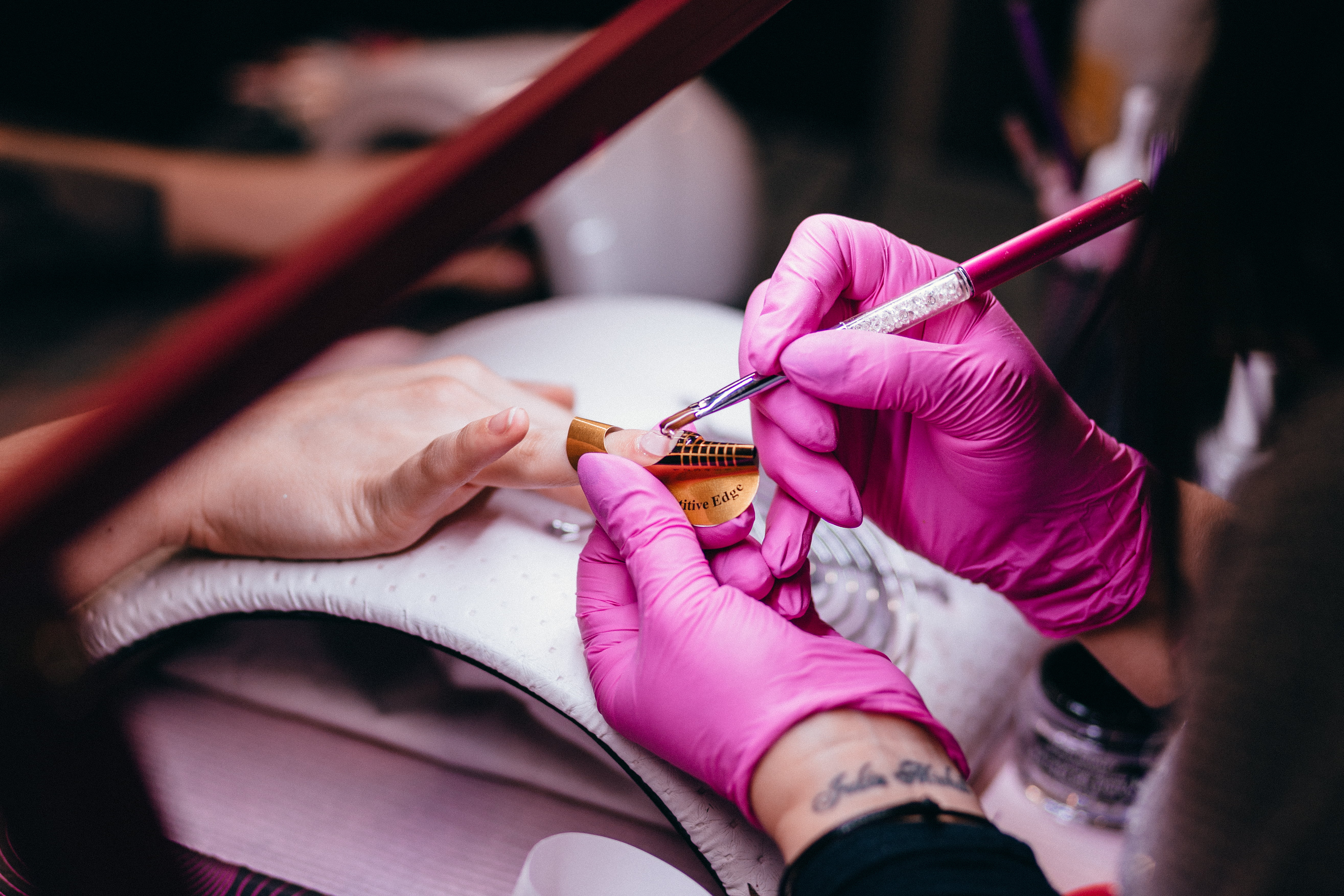 people, pink color, cuticle, human, expertise, working, human limb, skill, nail, glove, wool, manicure, women, hands, healthcare and medicine, hand, adult, HD Wallpaper