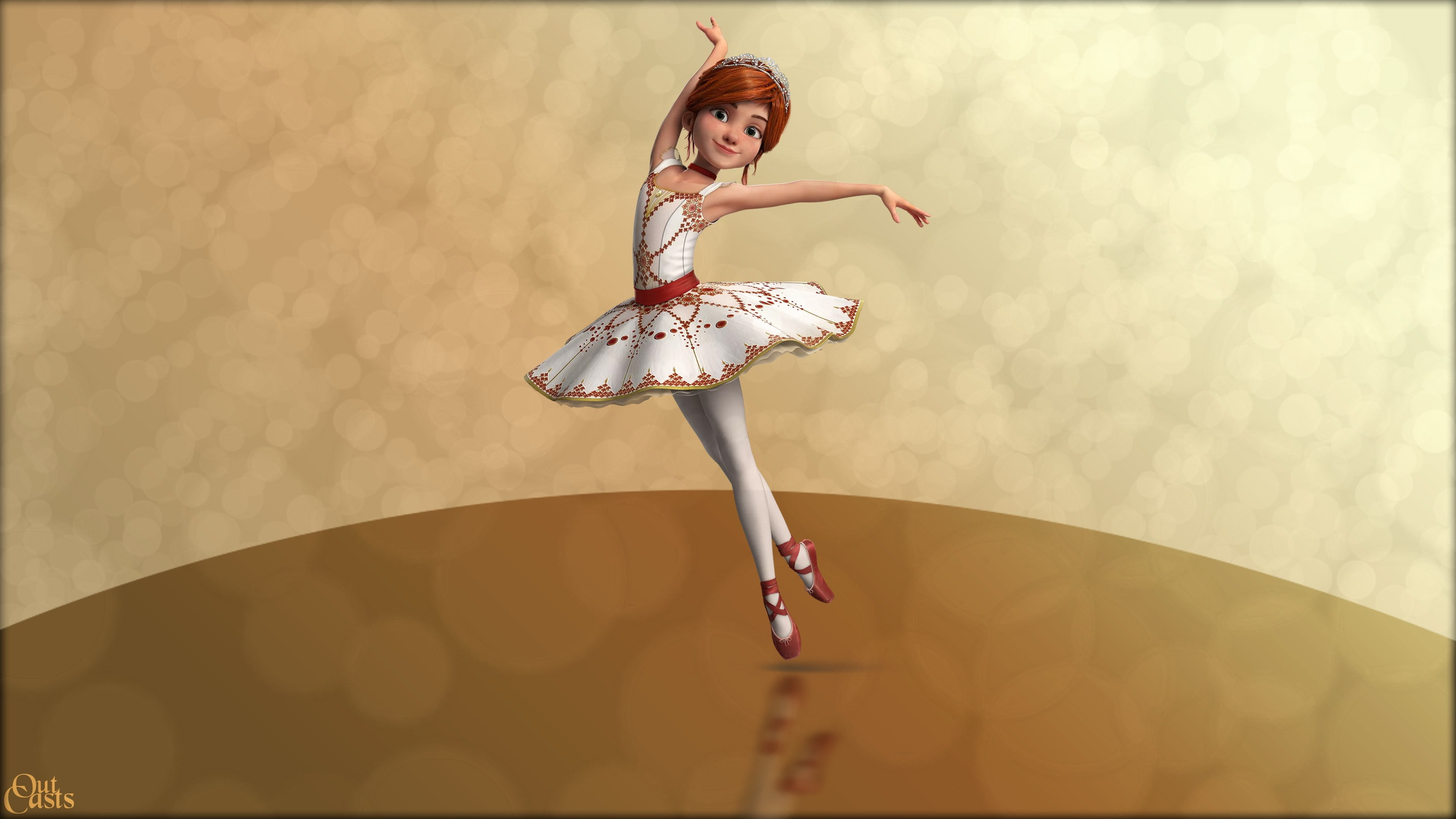 dress, lifestyles, looking, beauty, clothing, adult, beautiful woman, skill, one person, hairstyle, leisure activity, women, Leap!, fashion, Félicie Milliner, HD Wallpaper