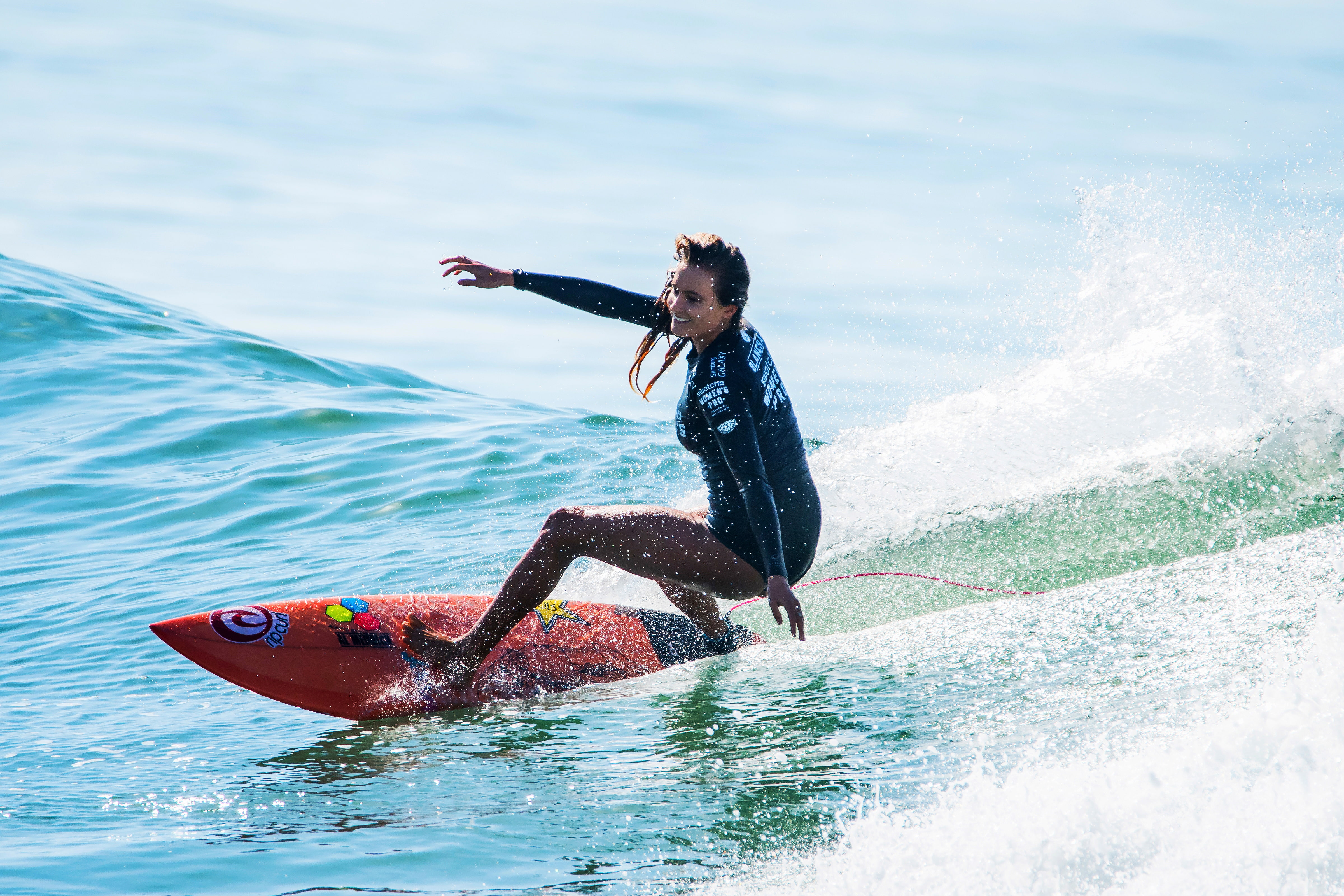 day, wave, leisure activity, real people, Womens Surfing, women, vacations, waterfront, splashing, turquoise colored, Board, fun, lifestyles, aquatic sport, HD Wallpaper