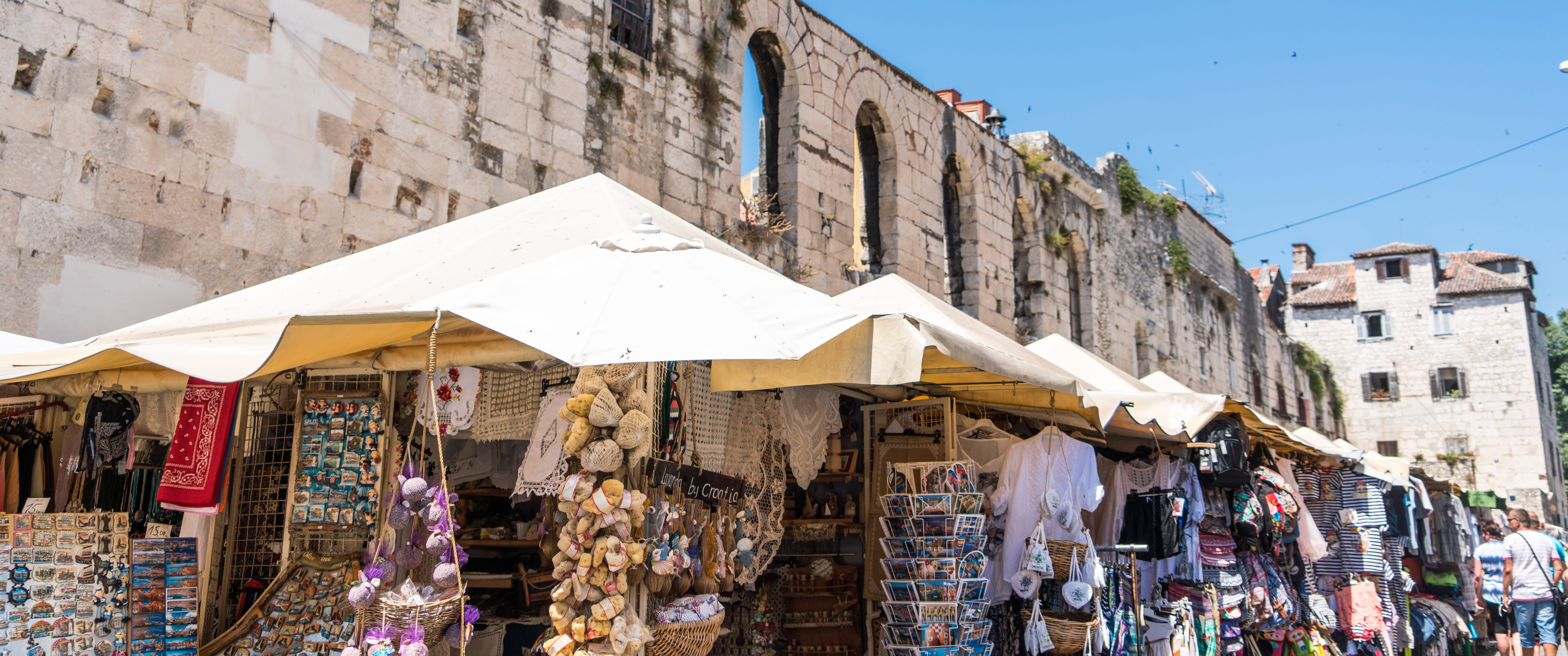 day, mediterranean, travel destinations, for sale, croatia, store, historic, outdoors, culture, Residence, no people, split, 8K, building exterior, ancient, HD Wallpaper
