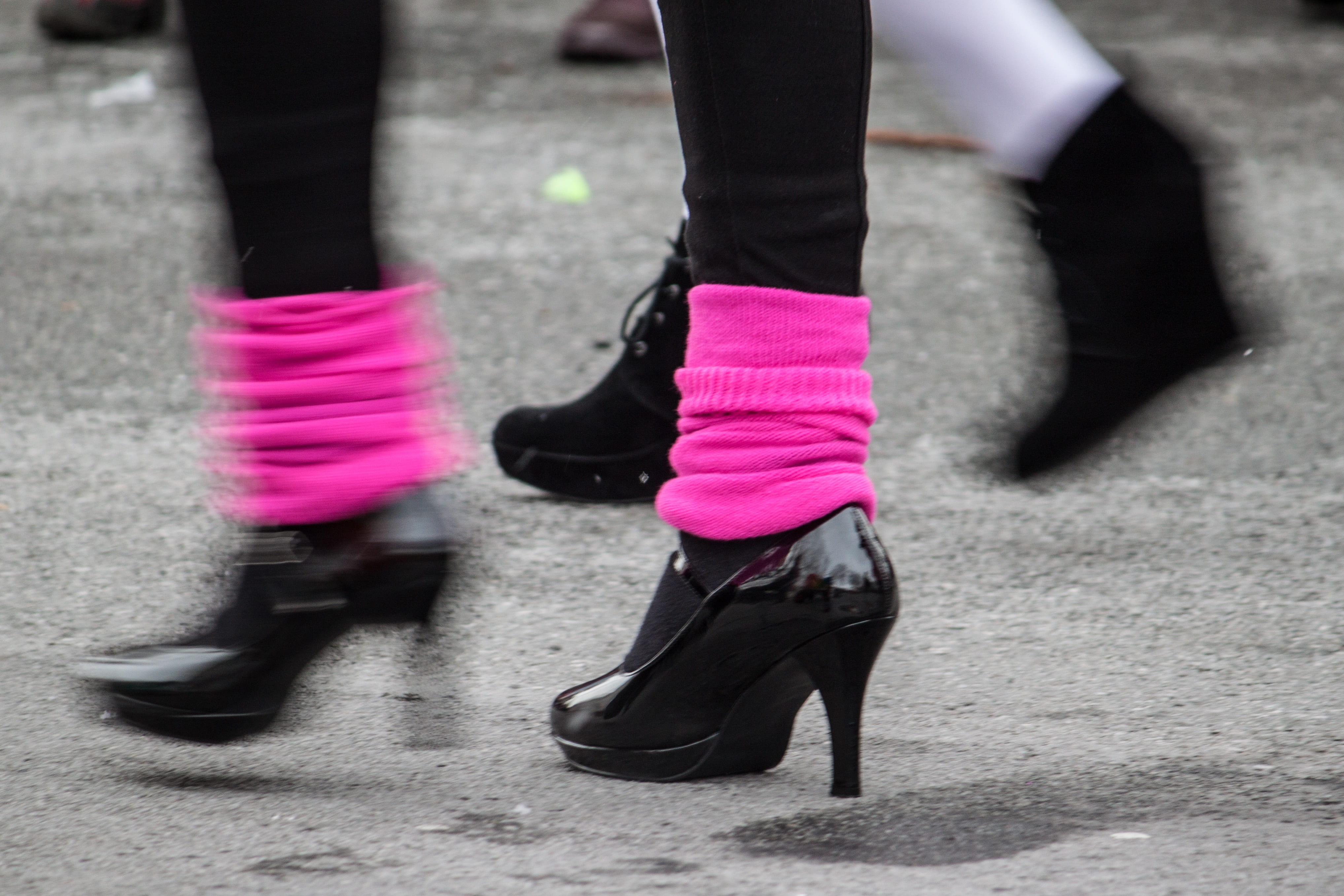 lifestyles, walking, pumps, clothing, body part, low section, outdoors, women, carnival, human body part, 4K, leg warmers, blurred motion, motion, street, HD Wallpaper