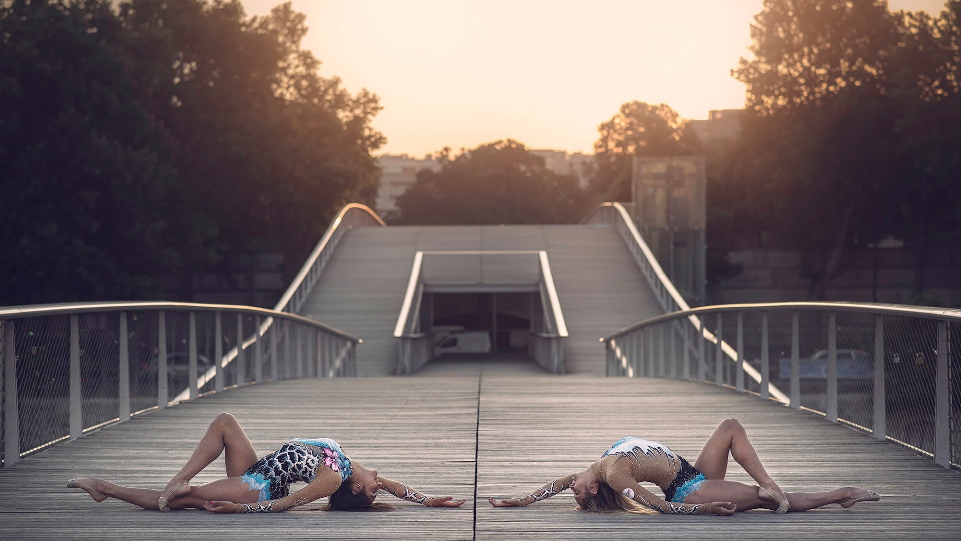 nature, adult, lifestyles, built structure, lying down, 1080P, full length, outdoors, young adult, brunette, sunset, relaxation, architecture, women outdoors, HD Wallpaper