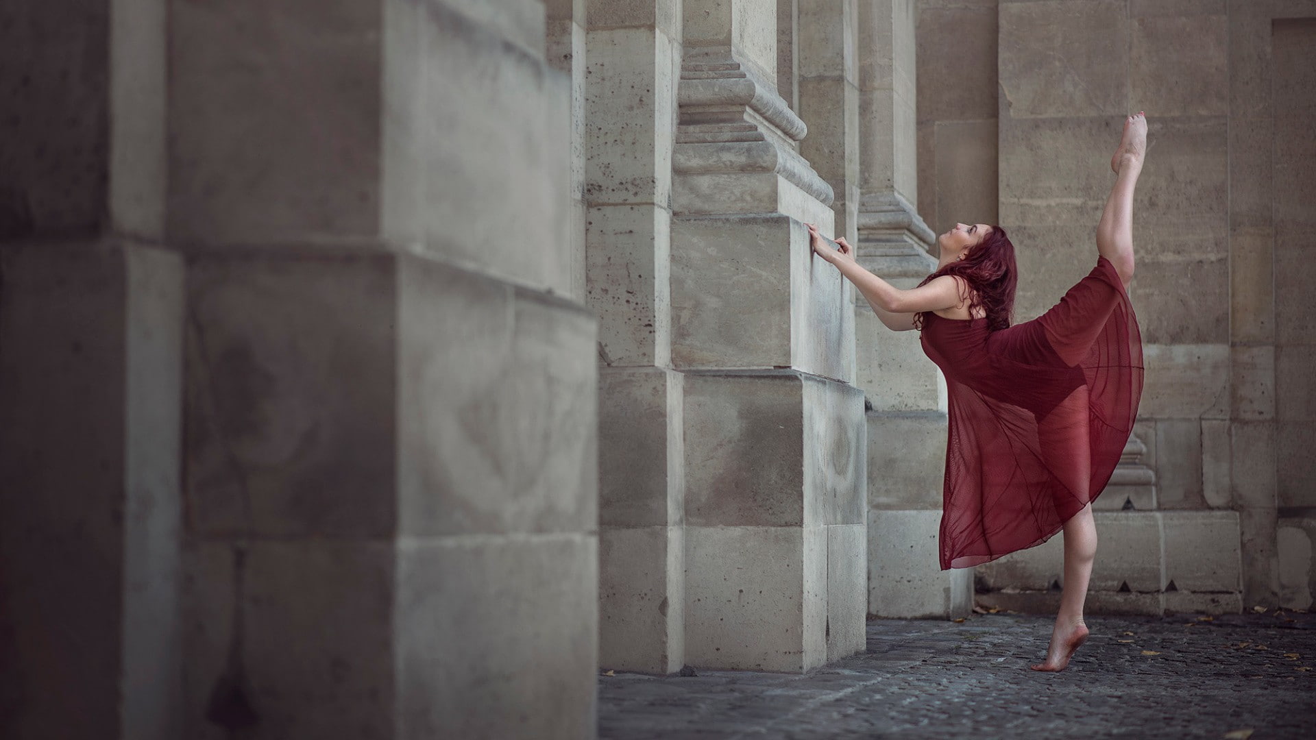 women, model, 1080P, dancer, HD Wallpaper