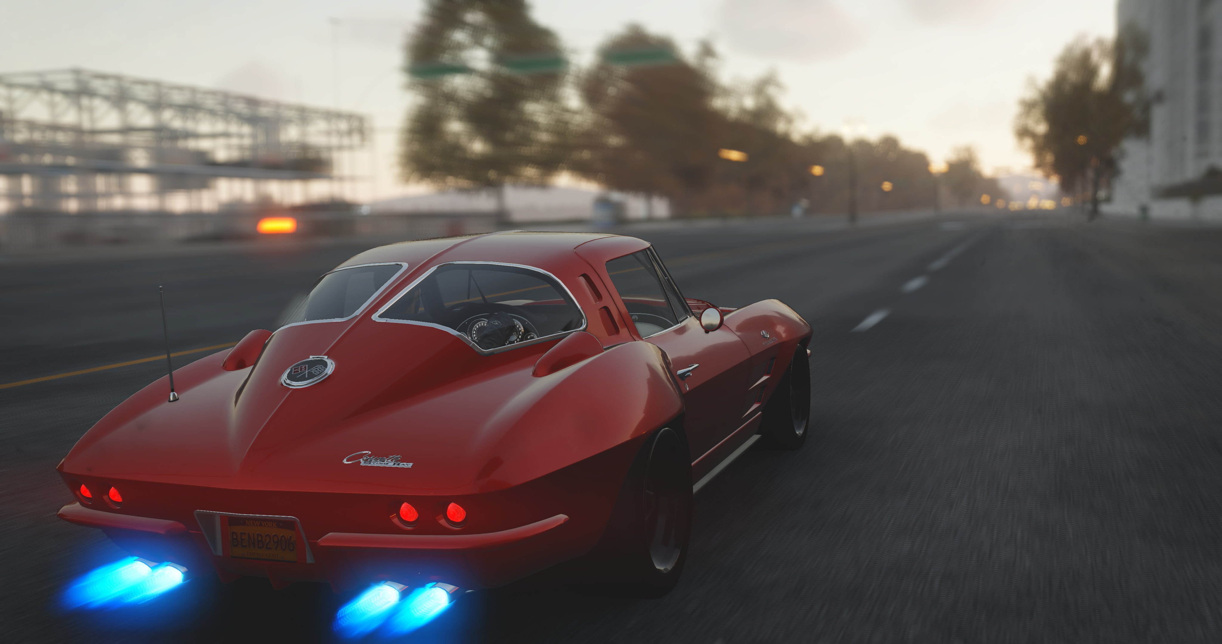 car, Chevrole Corvette C2, Fast and Furious, Corvette C3R, gamers, The Crew, 4K, HD Wallpaper