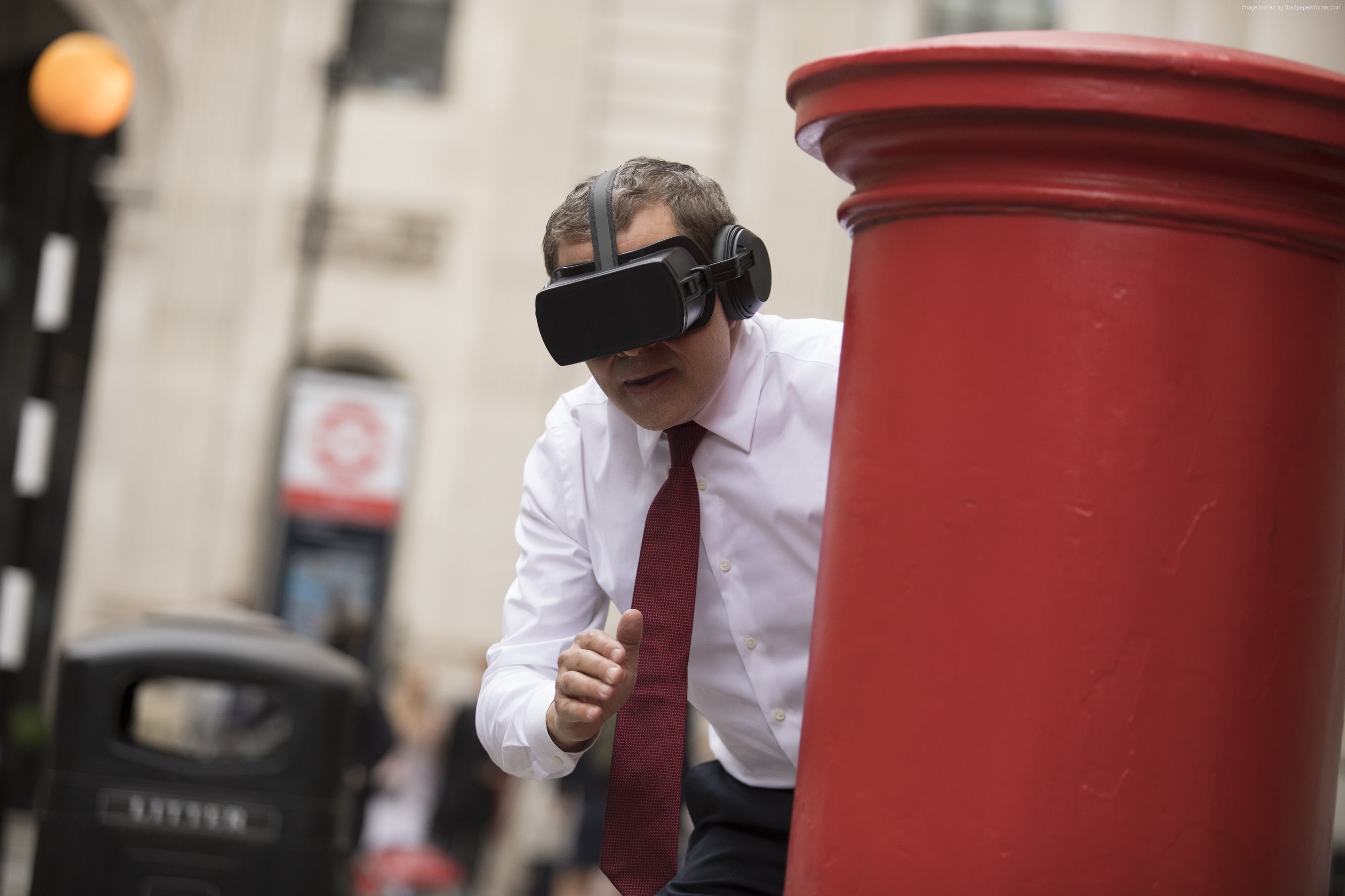 2K, 4k, VR, Johnny English Strikes Again, Rowan Atkinson, HD Wallpaper