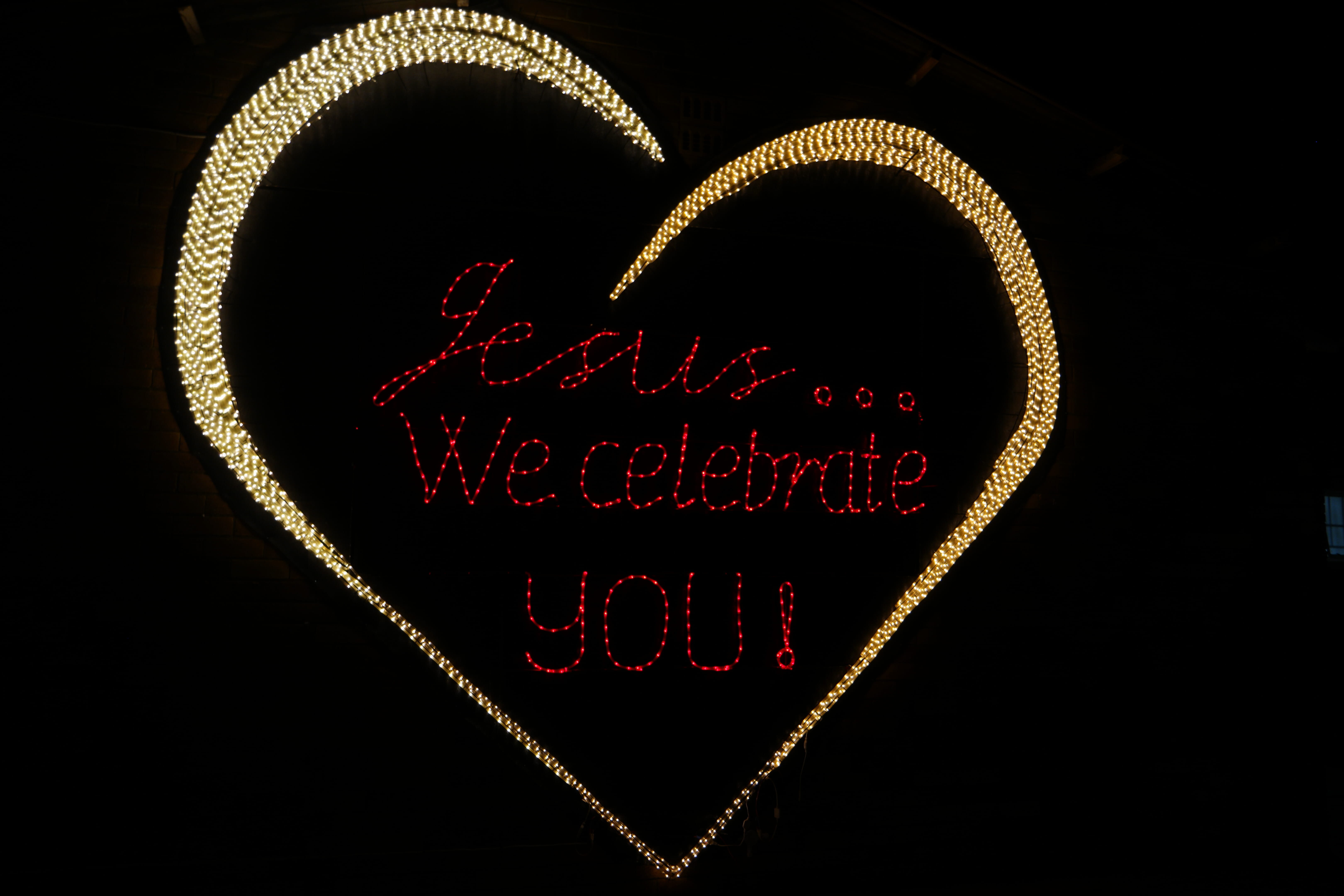 illuminated, accessory, black background, glowing, text, flower, dark, ornament, heart shape, valentines day - holiday, illustration, communication, love, HD Wallpaper