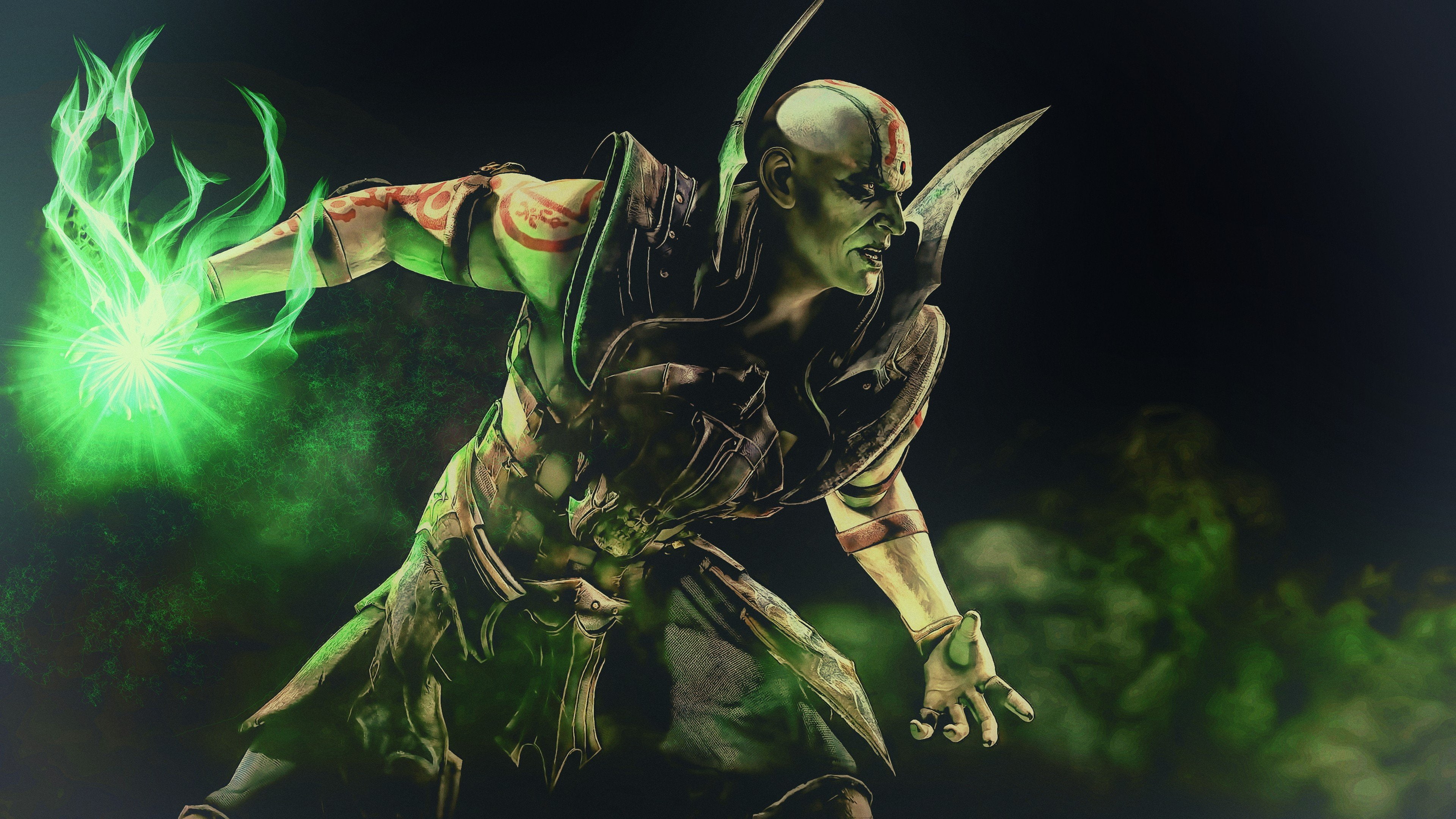 video games, Quan Chi, 4K, warrior, Mortal Kombat, HD Wallpaper