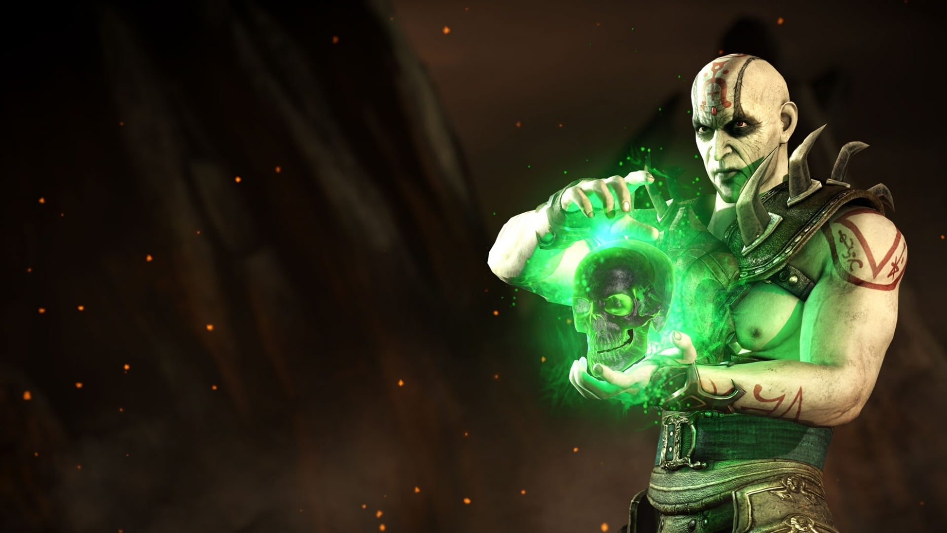 necromancer, Quan Chi, 1080P, Mortal Kombat X, sake, HD Wallpaper