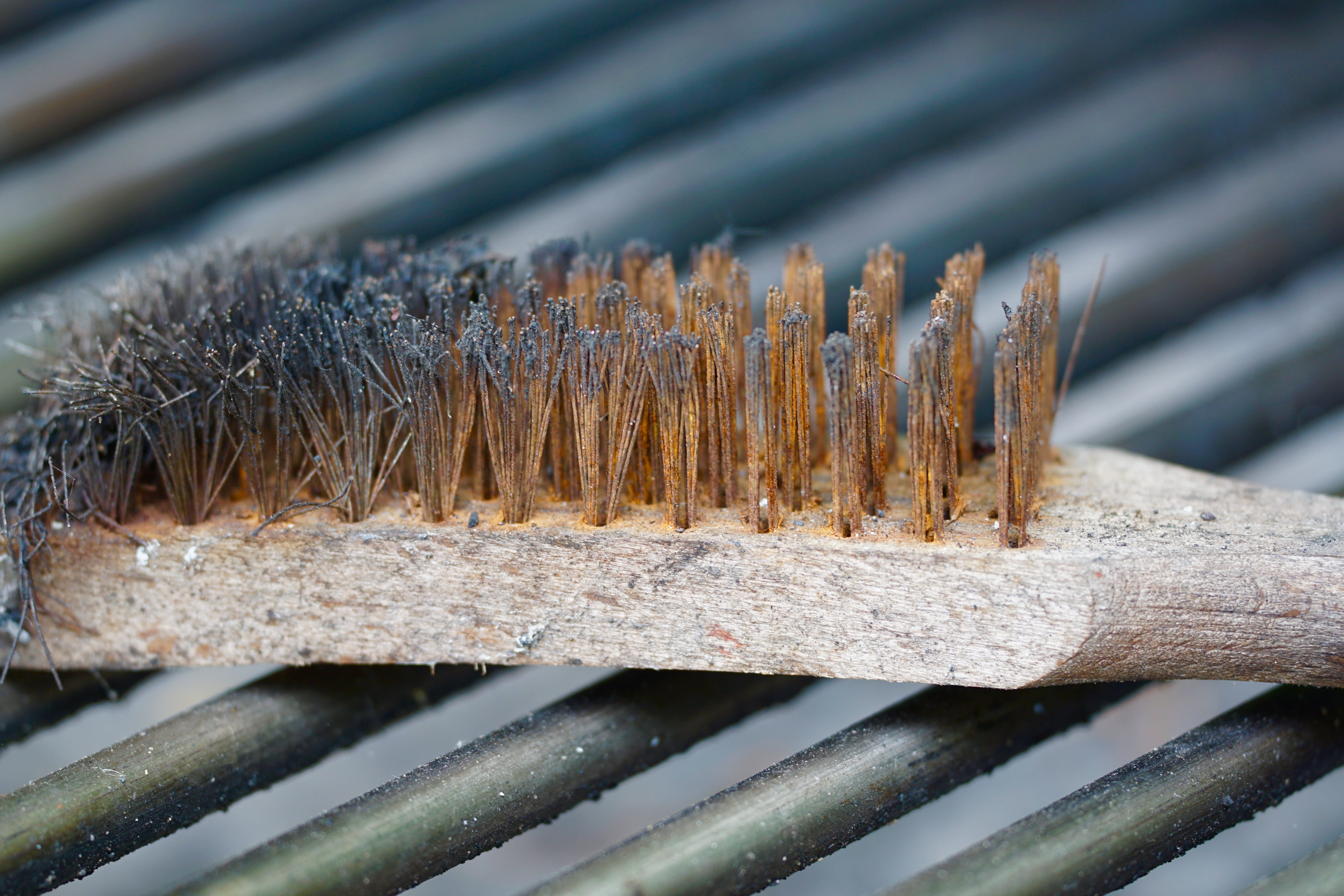 abrasion, burnt, nature, factory, broom, outdoors, Metal, pattern, metal shavings, focus on foreground, equipment, large group of objects, Bristles, Pipes, HD Wallpaper