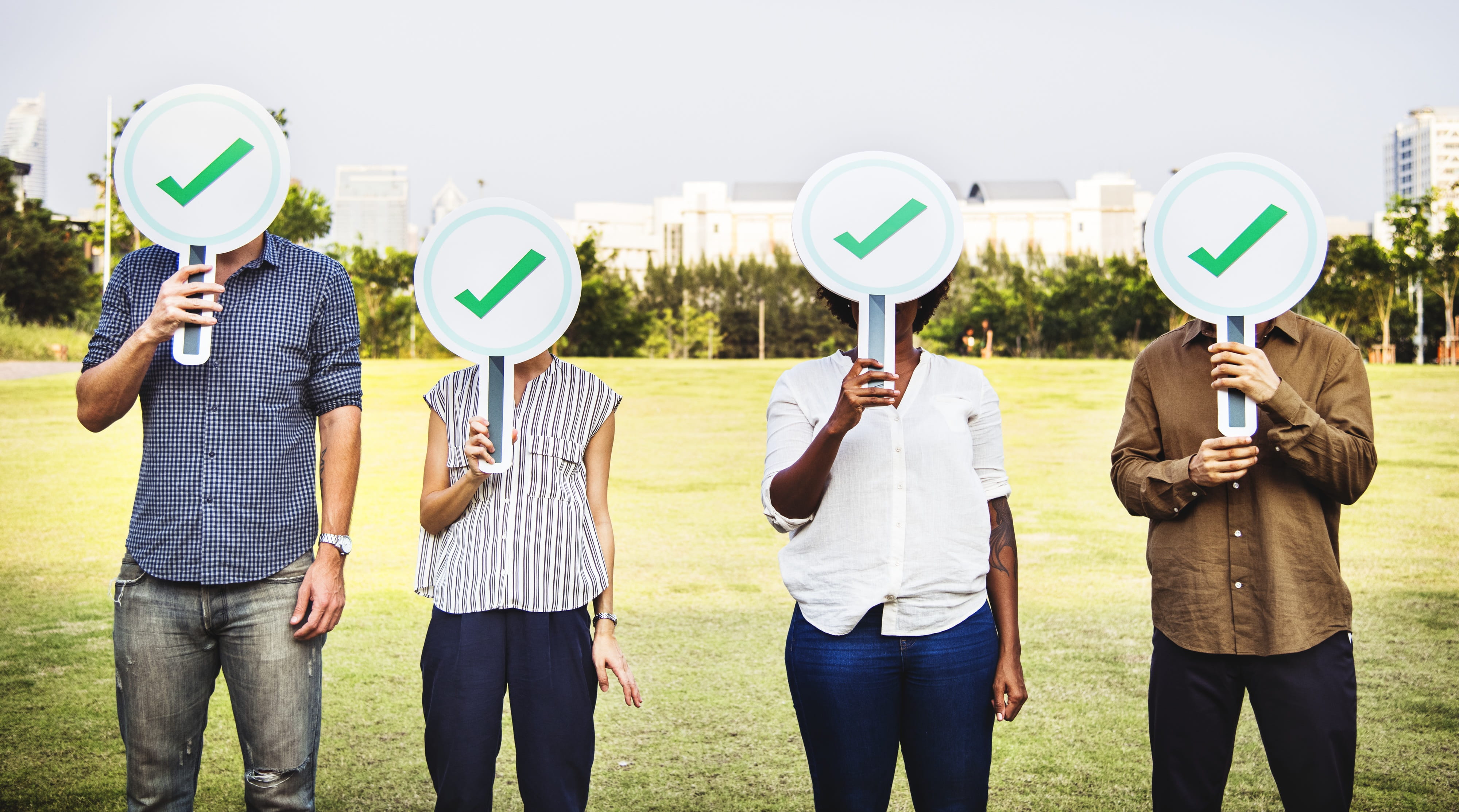 people, holding, adult, correct, standing, women, group, check, together, friends, mark, sunlight, woman, team, obscured face, vote, true, lifestyles, white, HD Wallpaper