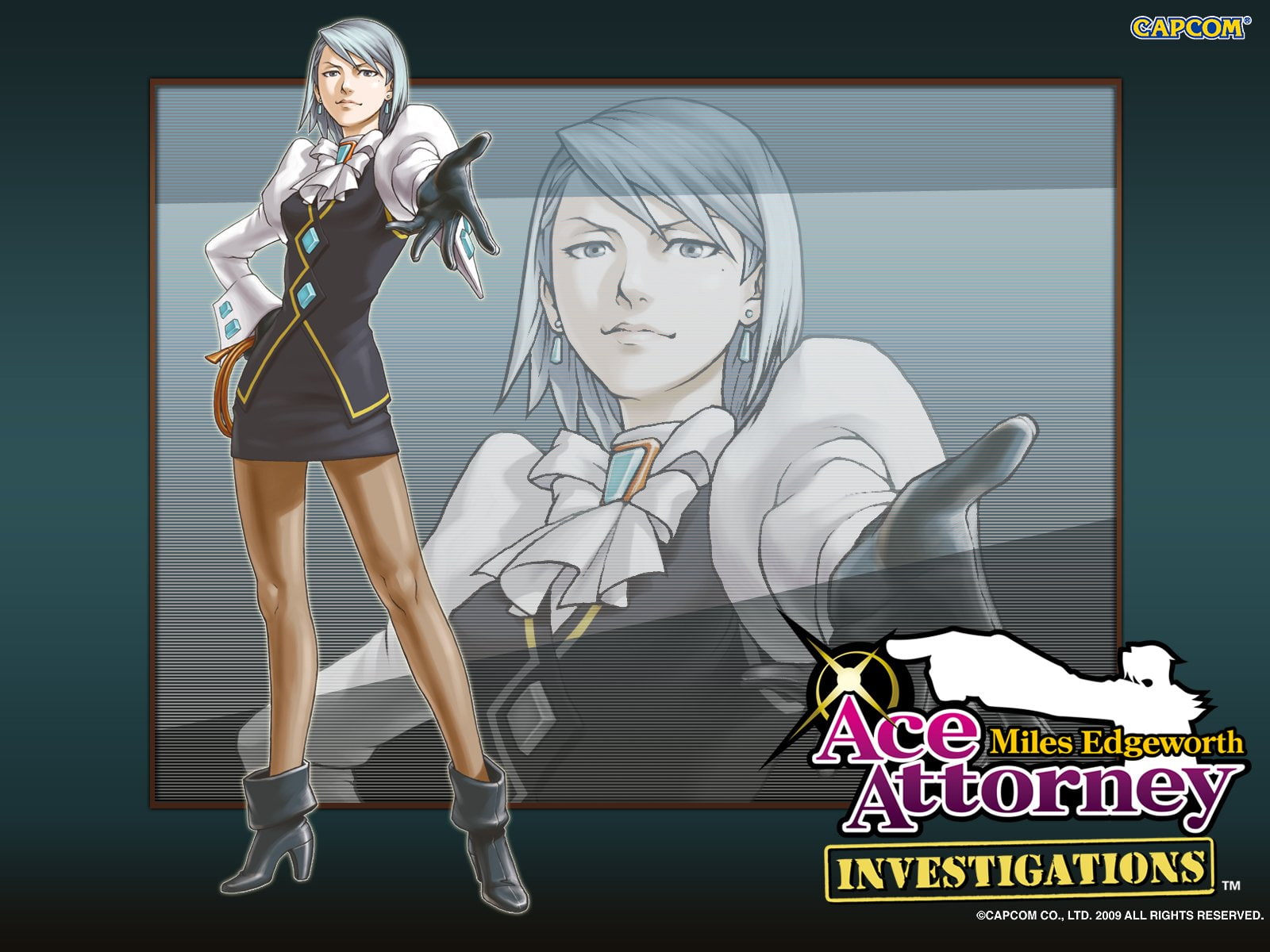 Franziska Von Karma, 720P, Ace Attorney Investigations: Miles Edgeworth, Ace Attorney, HD Wallpaper