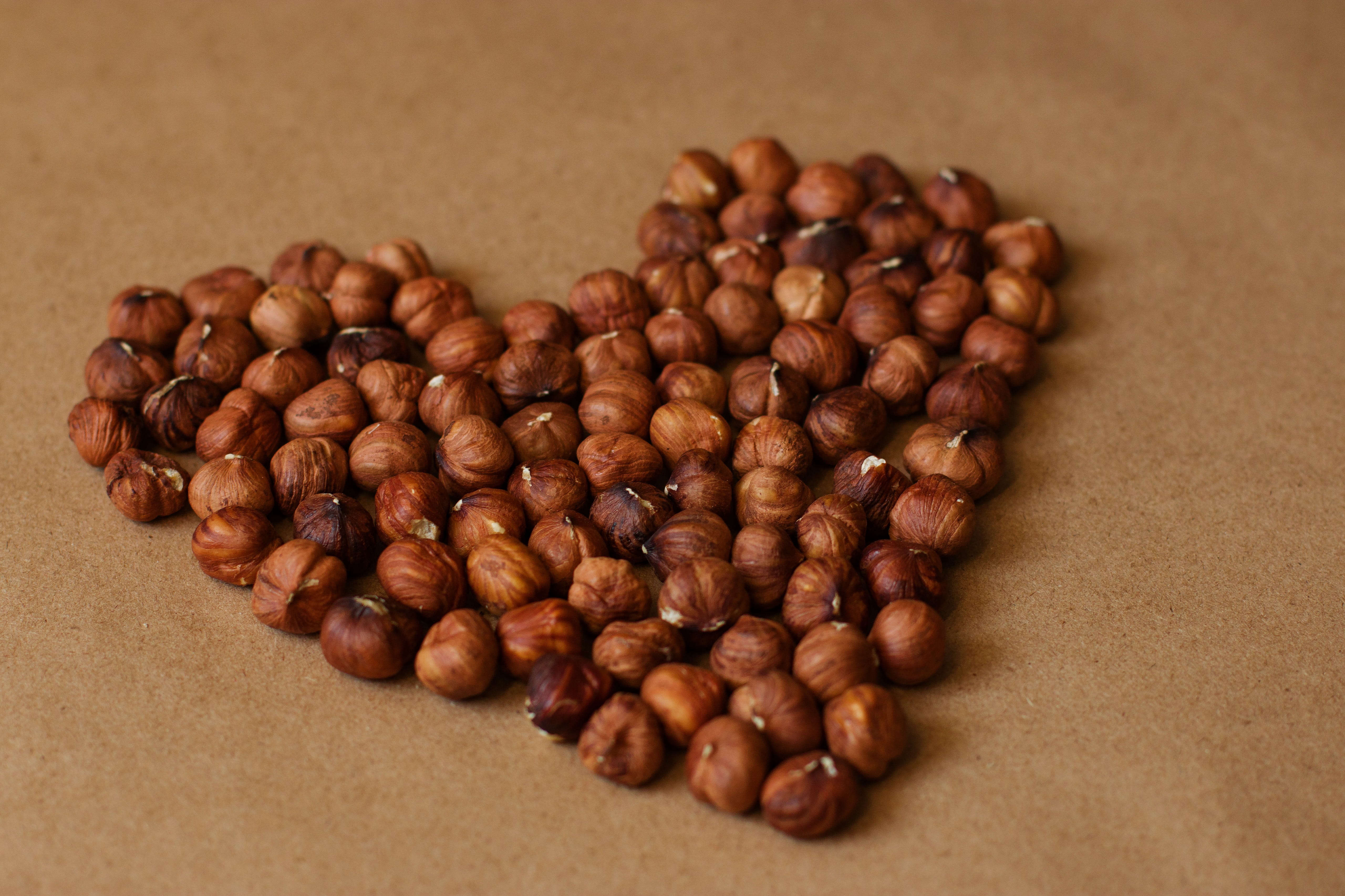 roasted, useful, paper, diet, healthy, selective focus, coffee - drink, freshness, large group of objects, filbert, nutrition, raw, abundance, dessert, HD Wallpaper