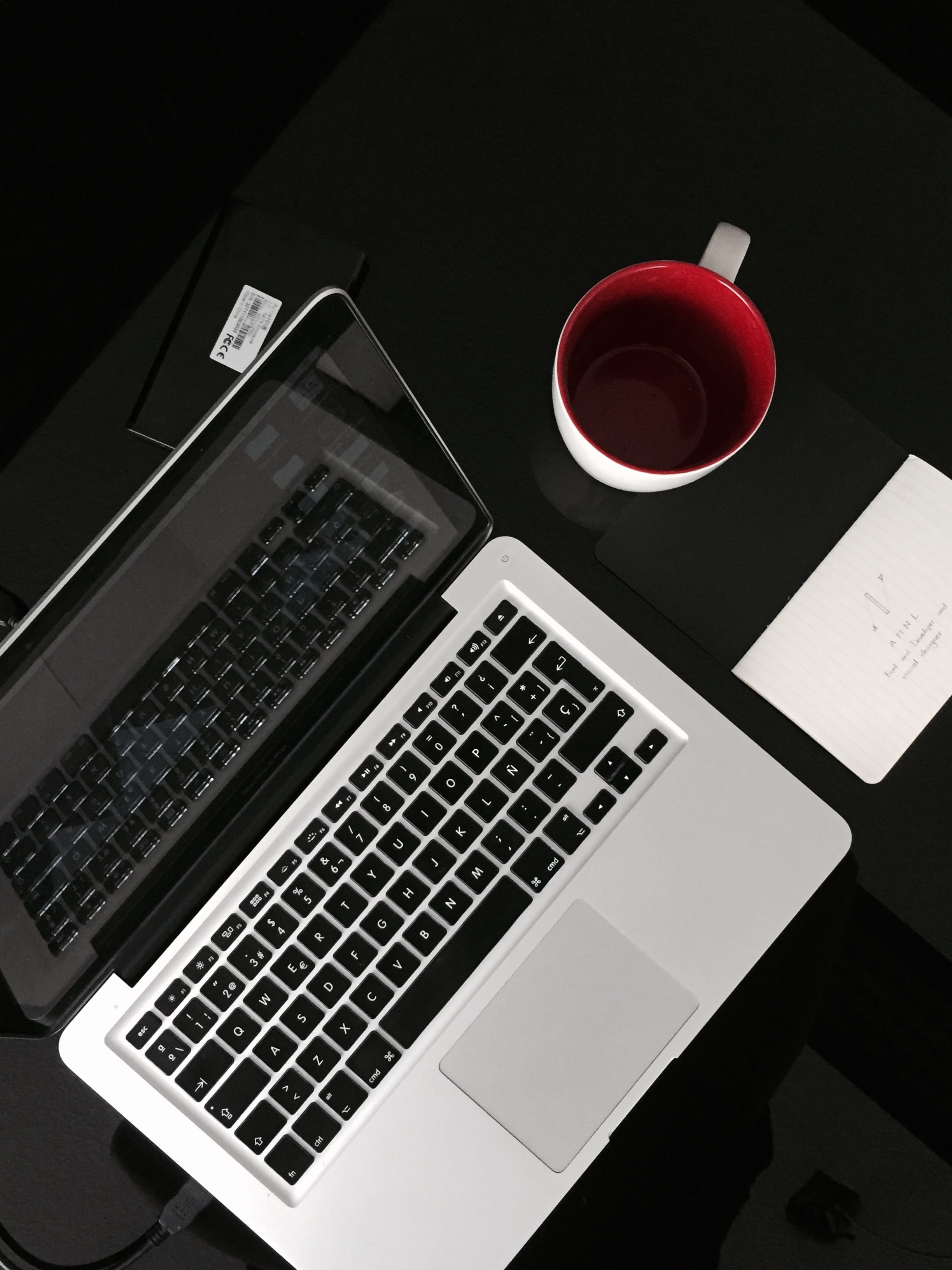 computer equipment, drink, connection, table, cup, technology, mac, photography, food and drink, mug, indoors, refreshment, minimalism, high angle view, Phone HD Wallpaper