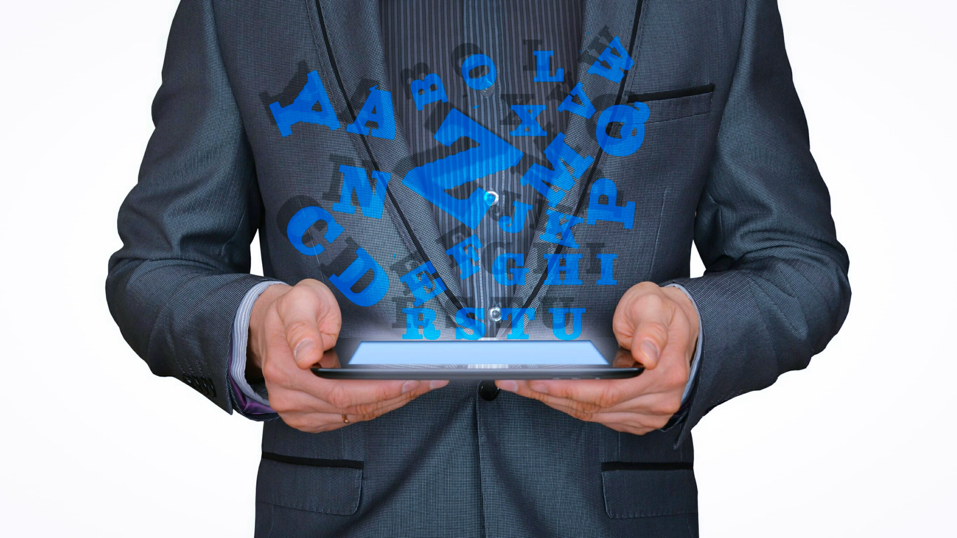 digital tablet, holding, business person, computer, screen, read reader, communication, man, pouring, pc, touch screen, men, book, technology, internet, HD Wallpaper