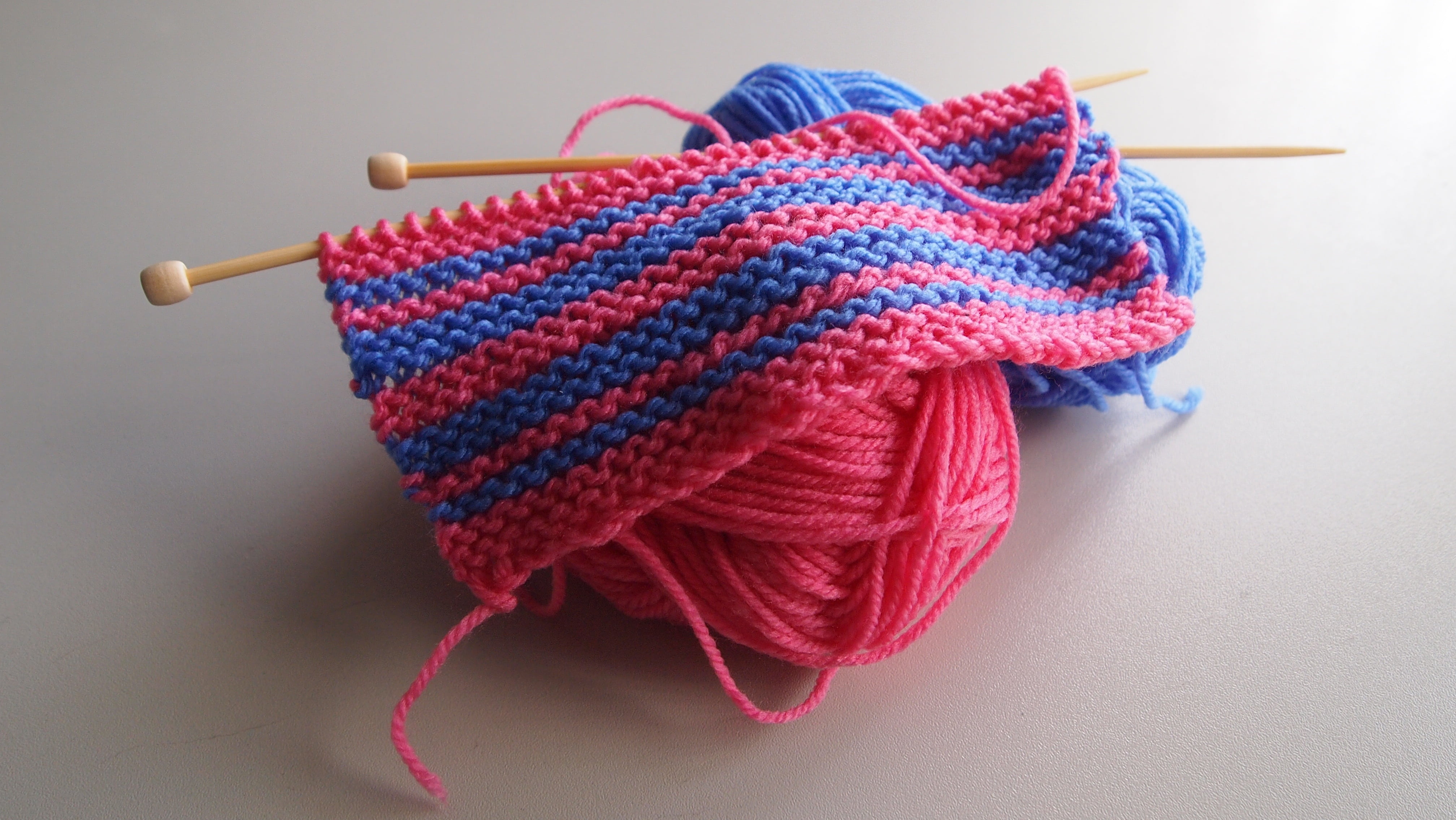 pink, skill, stitching, wool, balls of wool, indoors, colors, craft, flooring, material, knitting needle, white, knitting needles, art and craft, sewing needle, HD Wallpaper