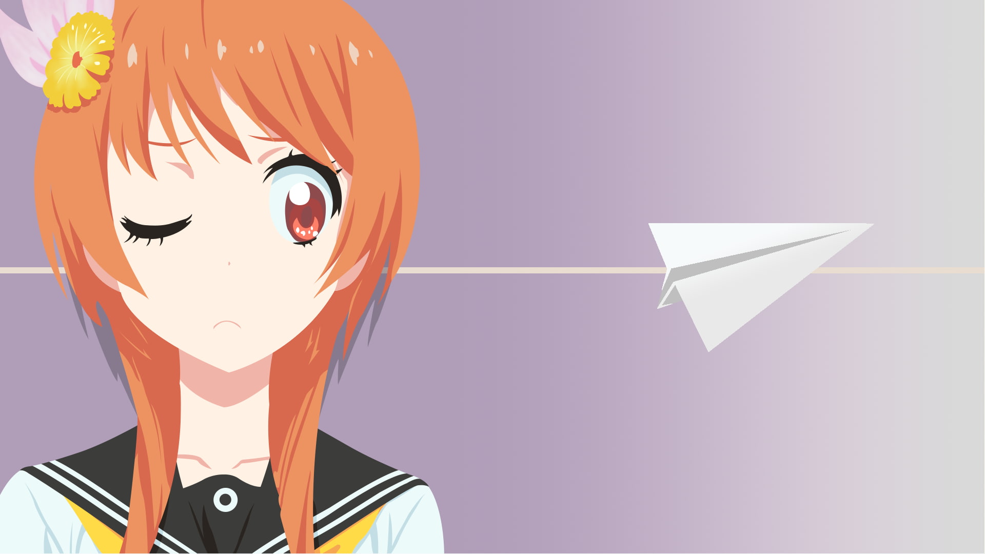travel, manga, creativity, no people, copy space, cut out, single object, anime, happiness, celebration, human representation, Nisekoi, 1080P, representation, HD Wallpaper