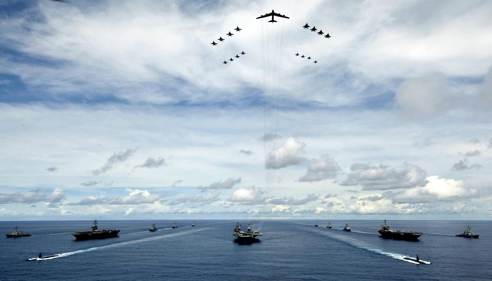 aircrafts, aircraft, plane, military, wallp, usa, x, boat, submarine, jet, navy, usaf, art, planes, 720P, carrier, airplanes, hd, HD Wallpaper