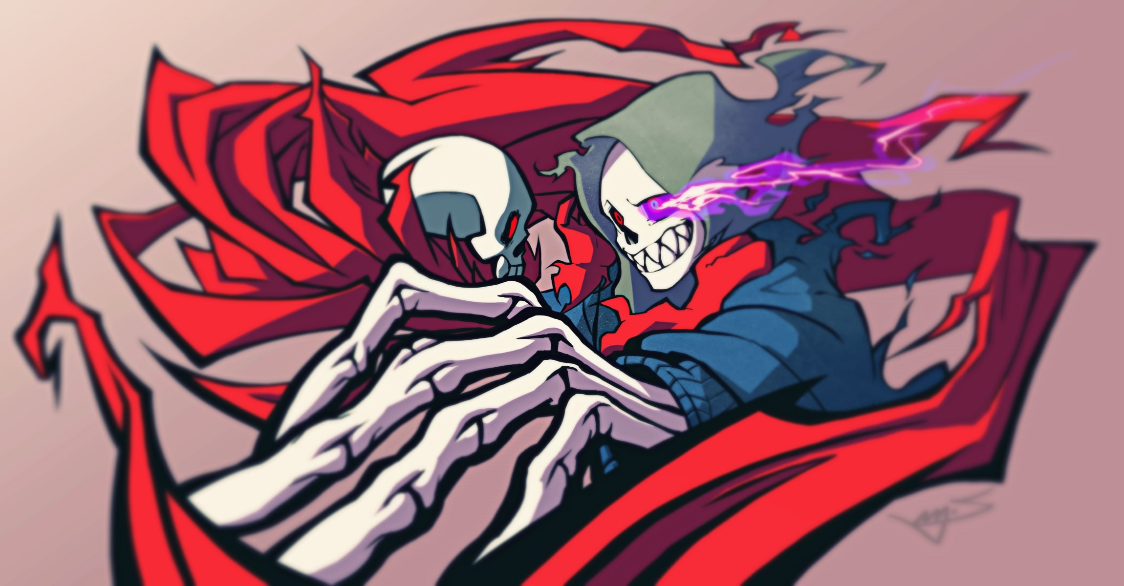 Sans (Undertale), 1080P, Undertale, Video Game, Papyrus (Undertale), HD Wallpaper