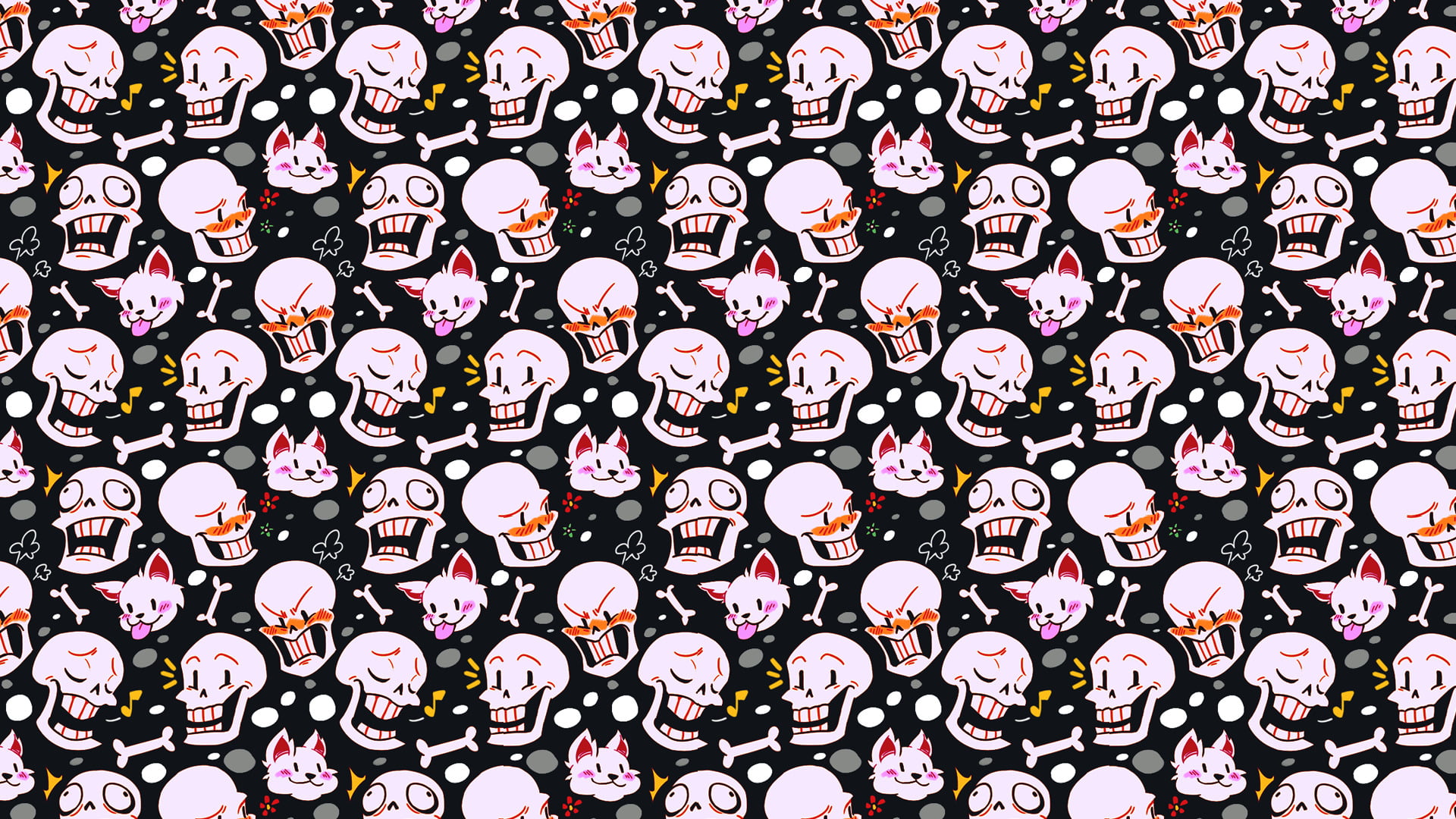 collection, in a row, directly above, choice, arrangement, 1080P, pattern, indoors, close-up, Papyrus (Undertale), abundance, repetition, large group of objects, HD Wallpaper