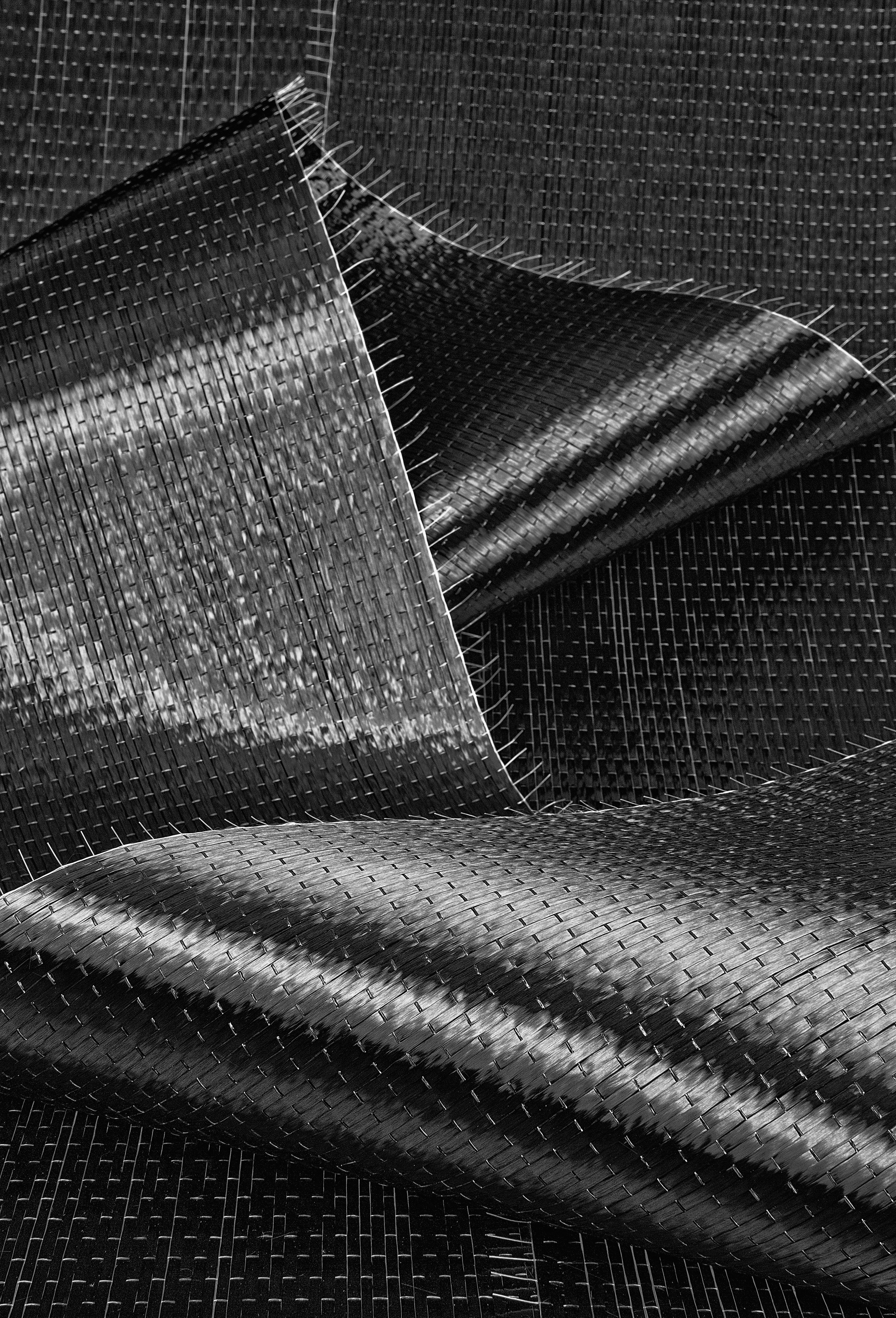 design, no people, fiber, modern, strenghtening, textile, high angle view, black color, pattern, fibre, indoors, textured, furniture, leather, carbon, textures, Phone HD Wallpaper
