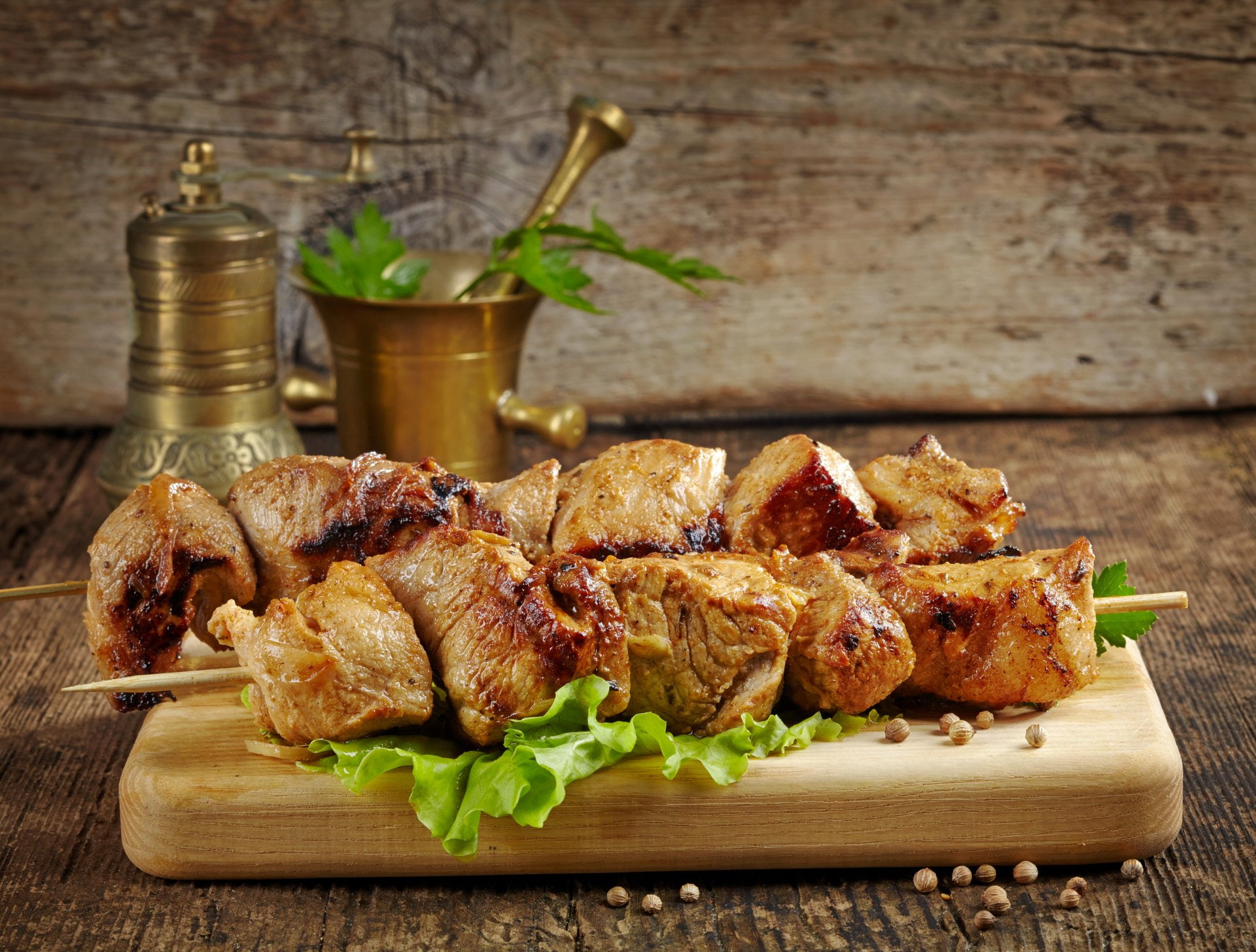 1080P, Still Life, Barbecue, Food, Meat, HD Wallpaper