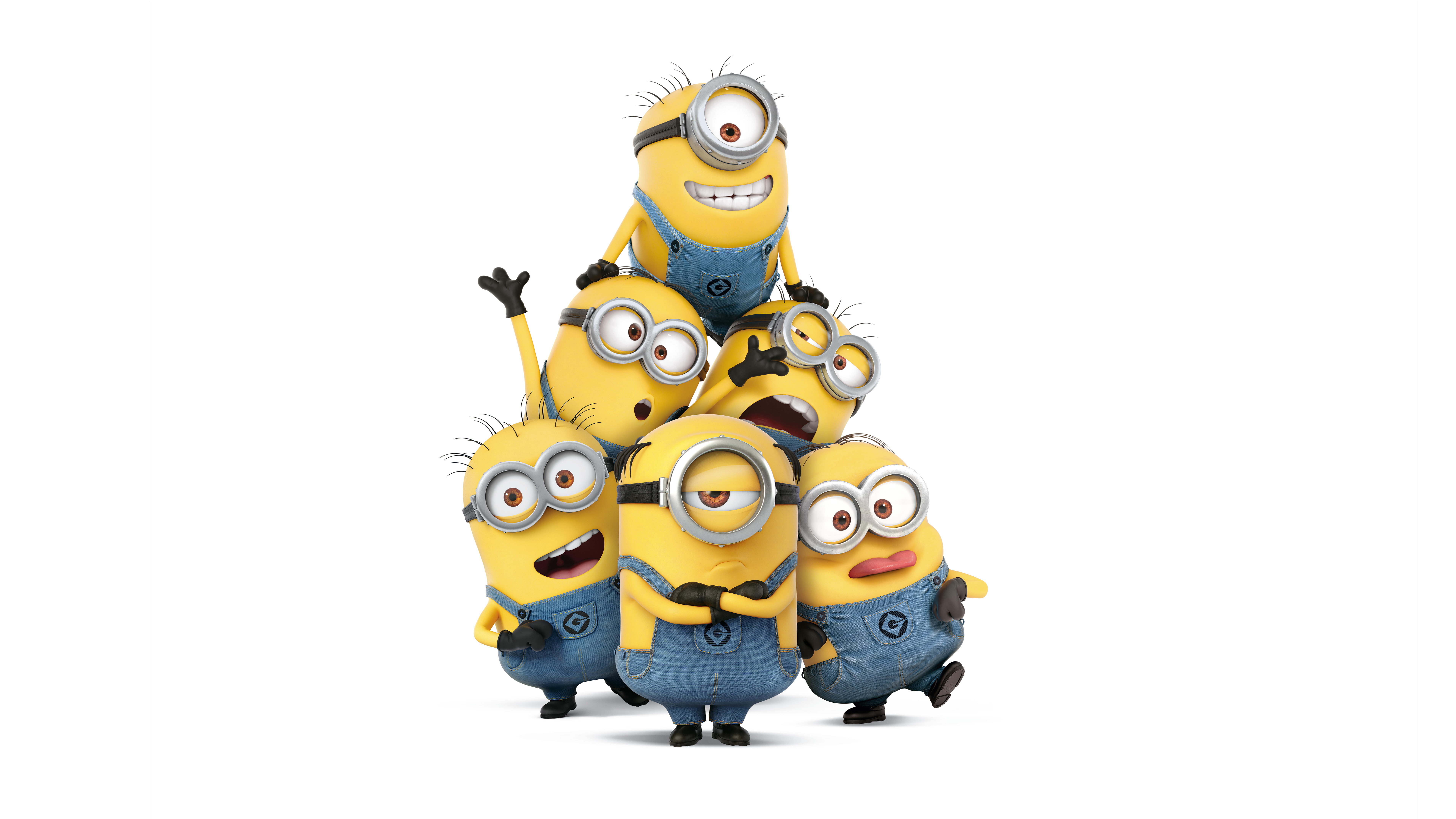 8K, Minions, 4K, 8K, Despicable Me 3, HD Wallpaper