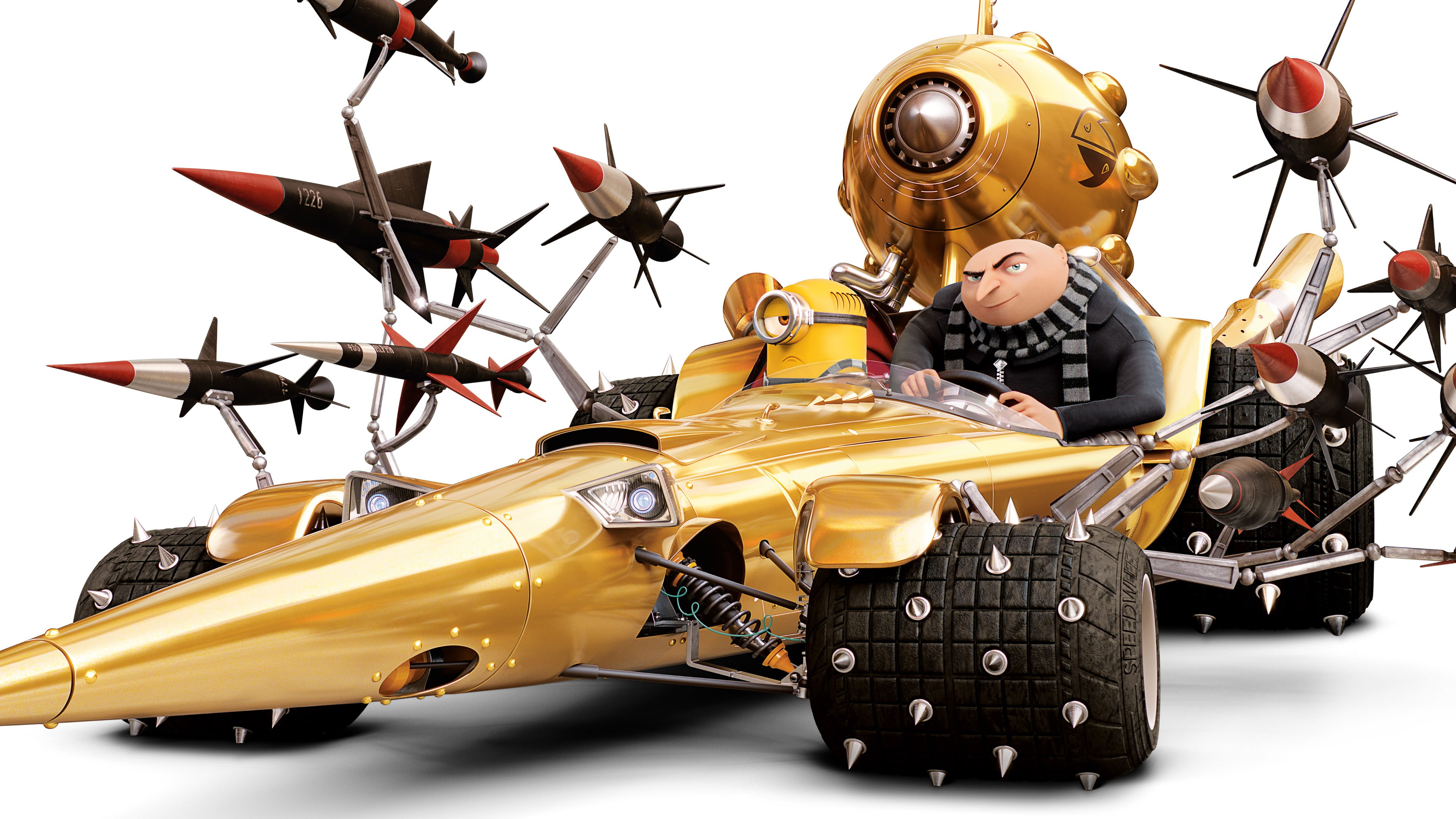 4K, Dru, minion, digital, despicable, Despicable Me 3, 4k, poster, HD Wallpaper