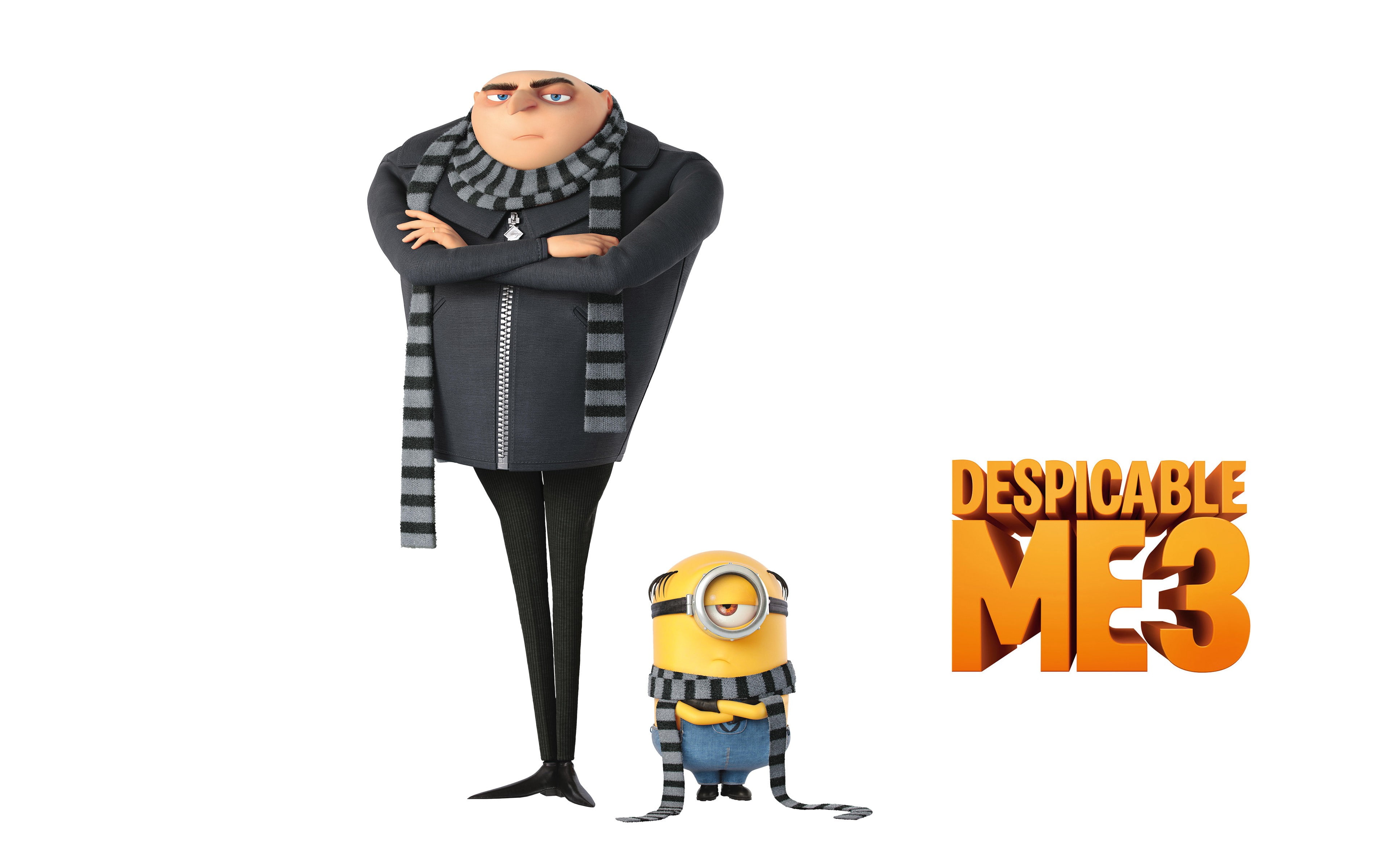 Despicable Me 3, Dru, 4K, minion, poster, 4k, HD Wallpaper