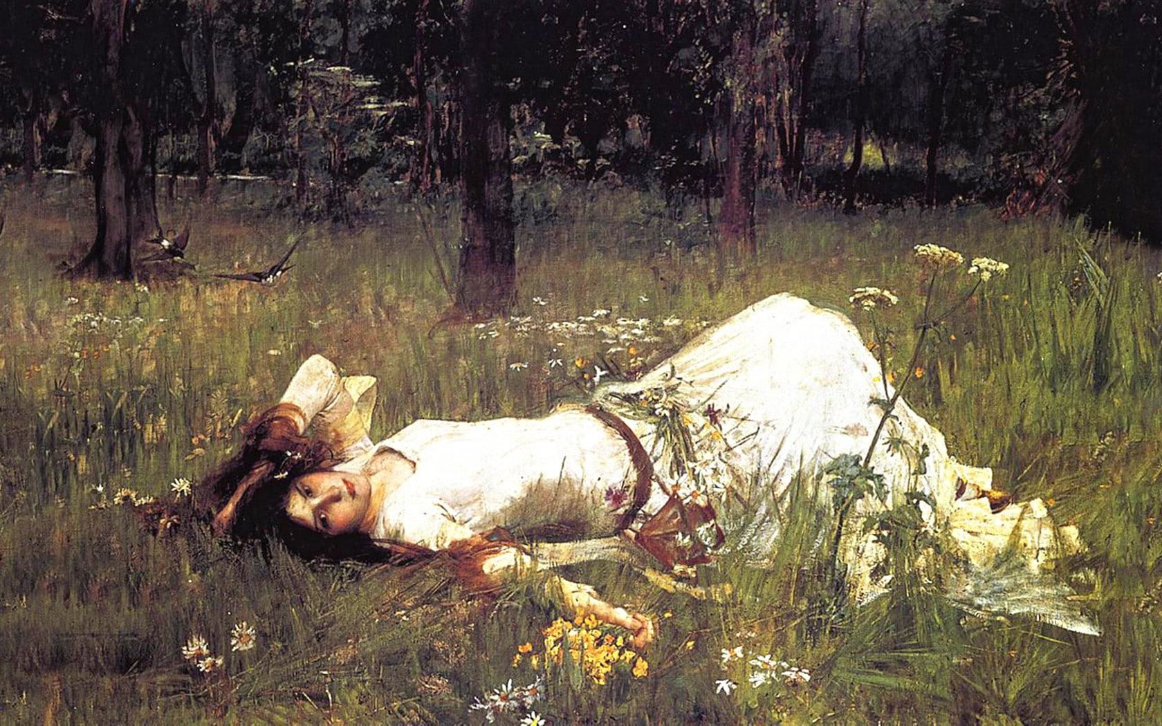 classic, art, artwork, waterhouse, william, women, 720P, john, HD Wallpaper