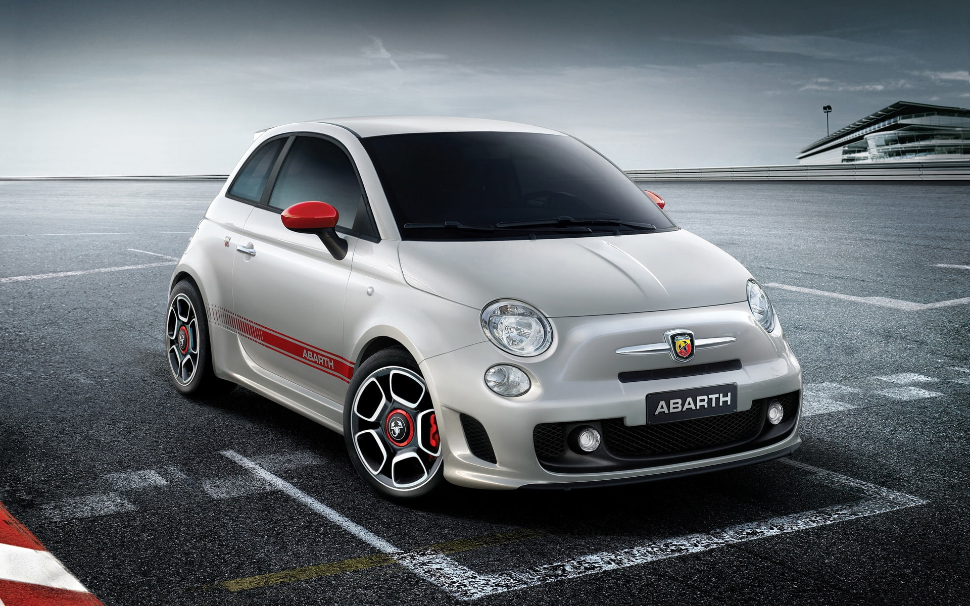 Fiat 500, 1080P, abarth, fiat, HD Wallpaper