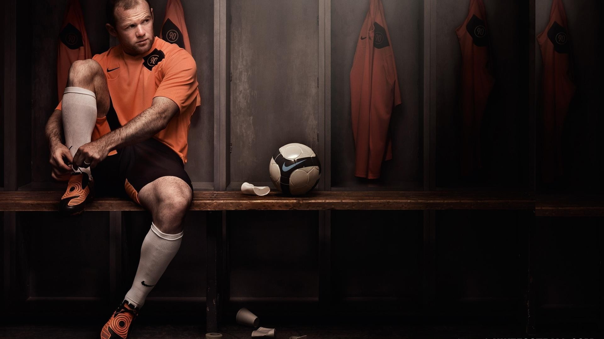 united, 1080P, stars, manchester, rooney, wayne, football, HD Wallpaper