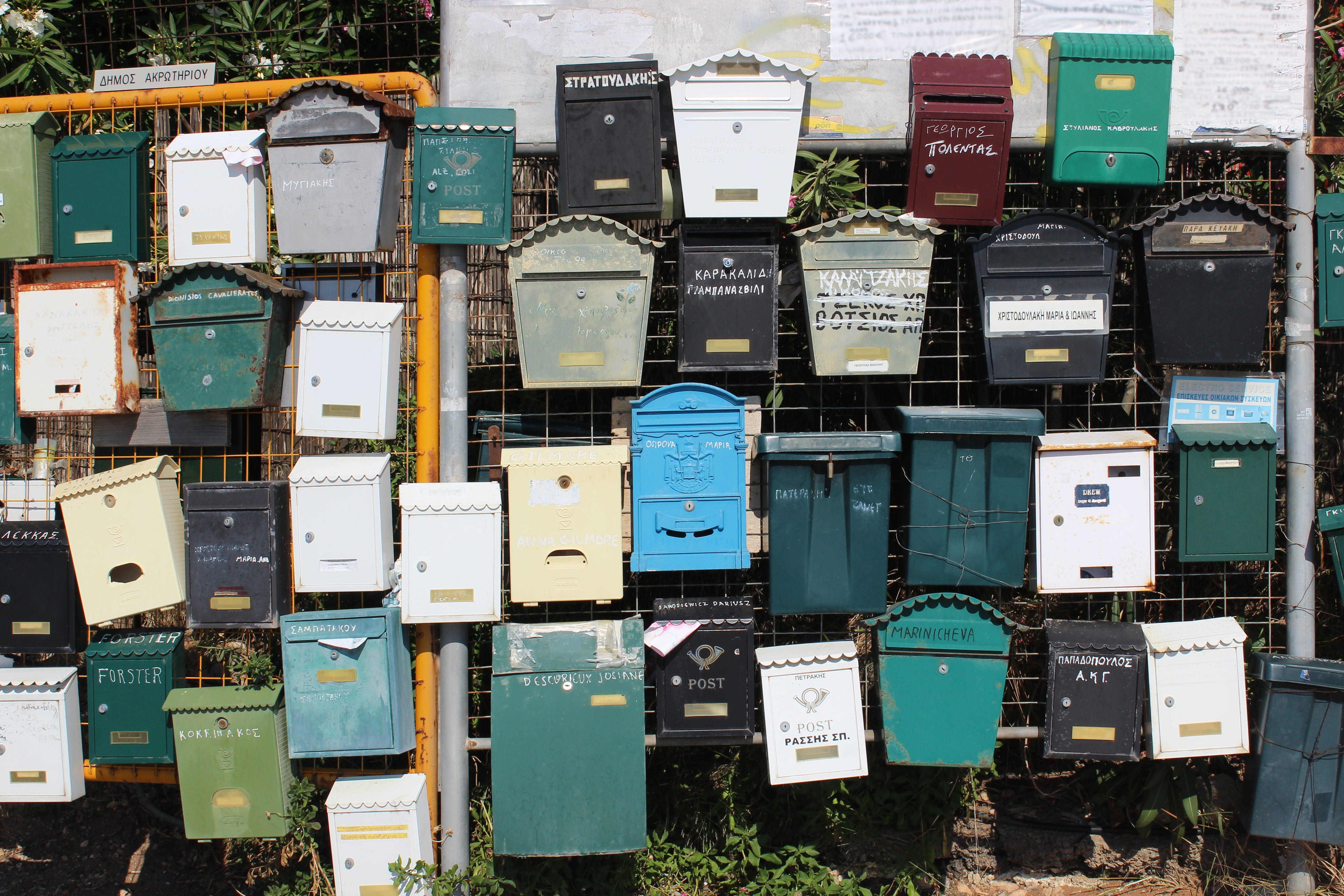 address, day, box - container, mailboxes, post einwurf, mailbox, confused, message, letter boxes, container, electricity, mail, post letter, leave, jumble, HD Wallpaper