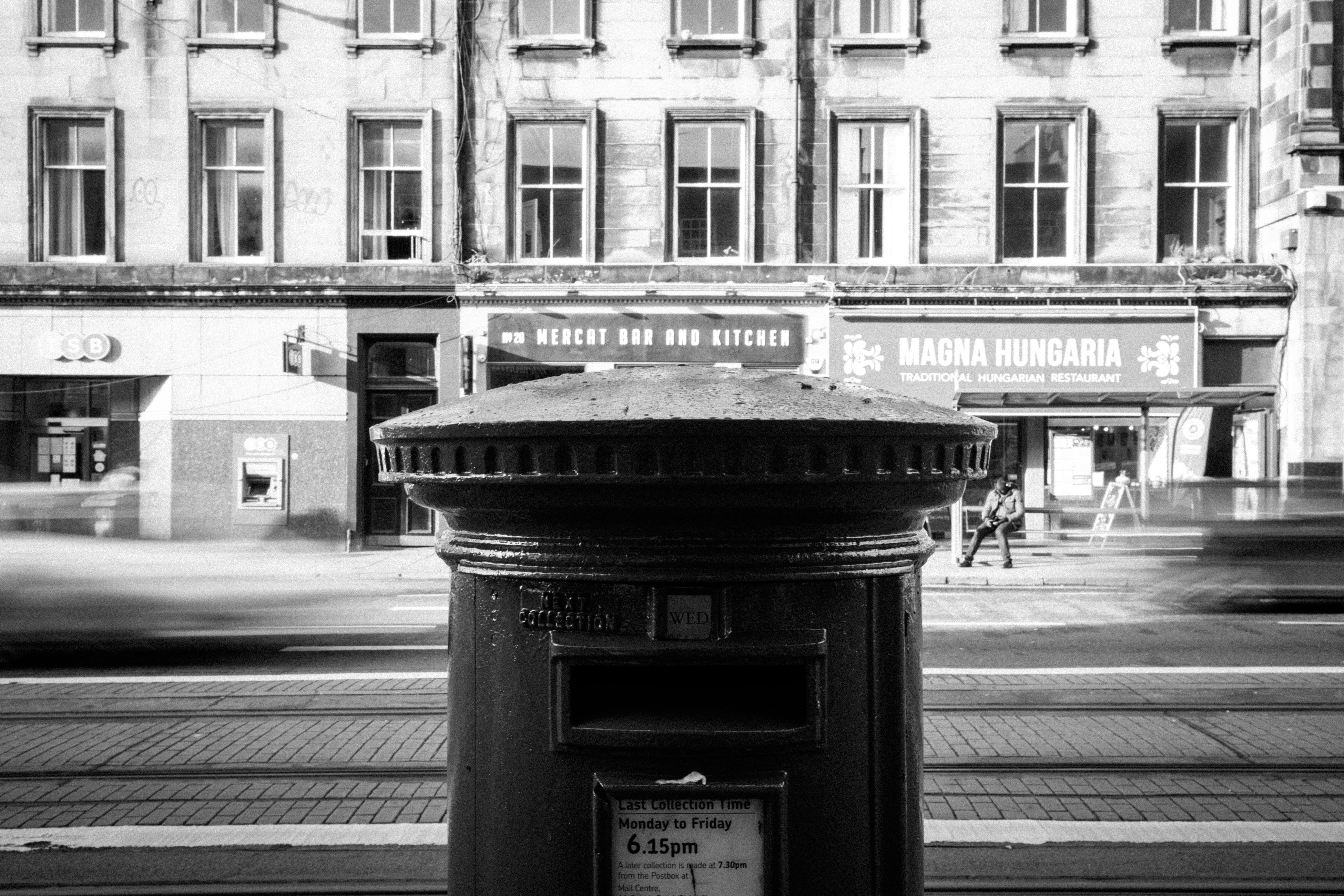 no people, alloy wheel, building exterior, motion, letterbox, sphere, spoke, architectural column, building, public mailbox, mailbox, street, public transportation, HD Wallpaper