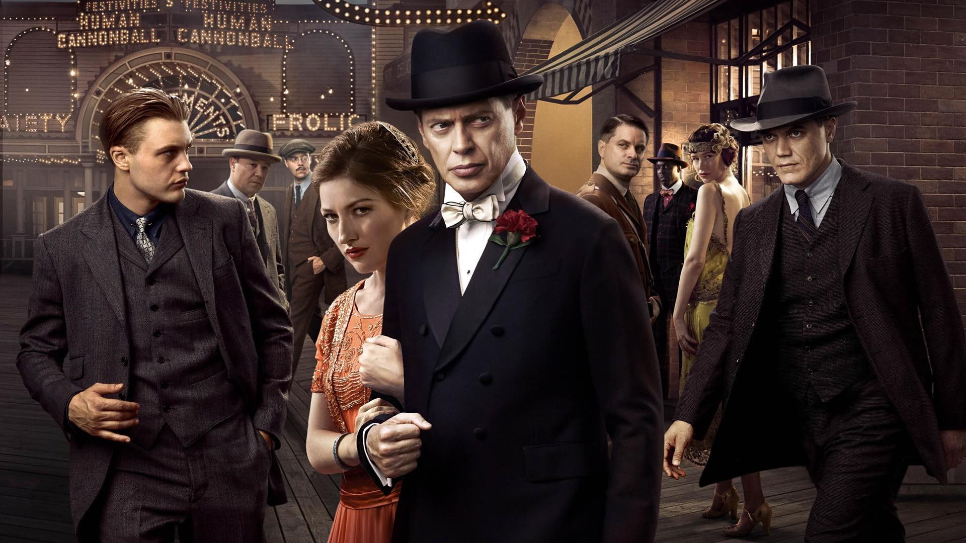 hat, boardwalk, black, boardwalk empire, top, 1920x1080, man, empire, 1080P, tv shows, HD Wallpaper