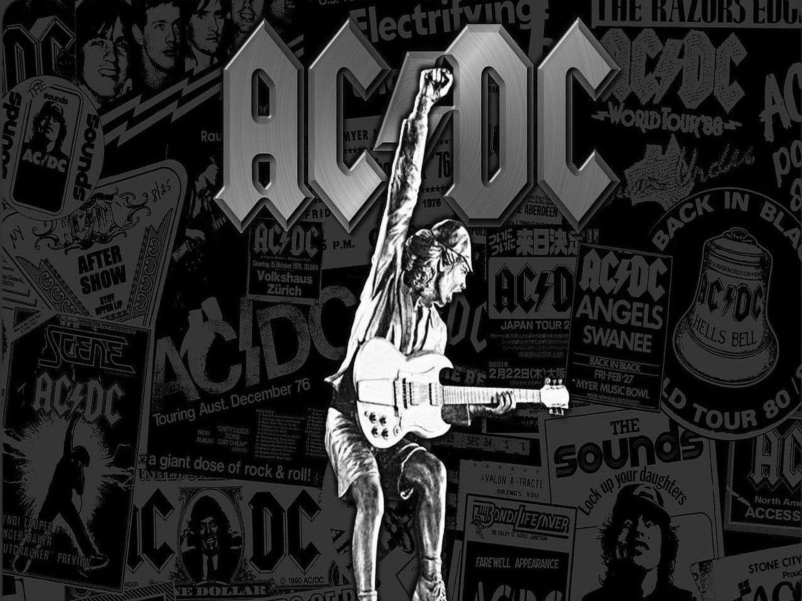 AC/DC, 720P, Band (Music), HD Wallpaper
