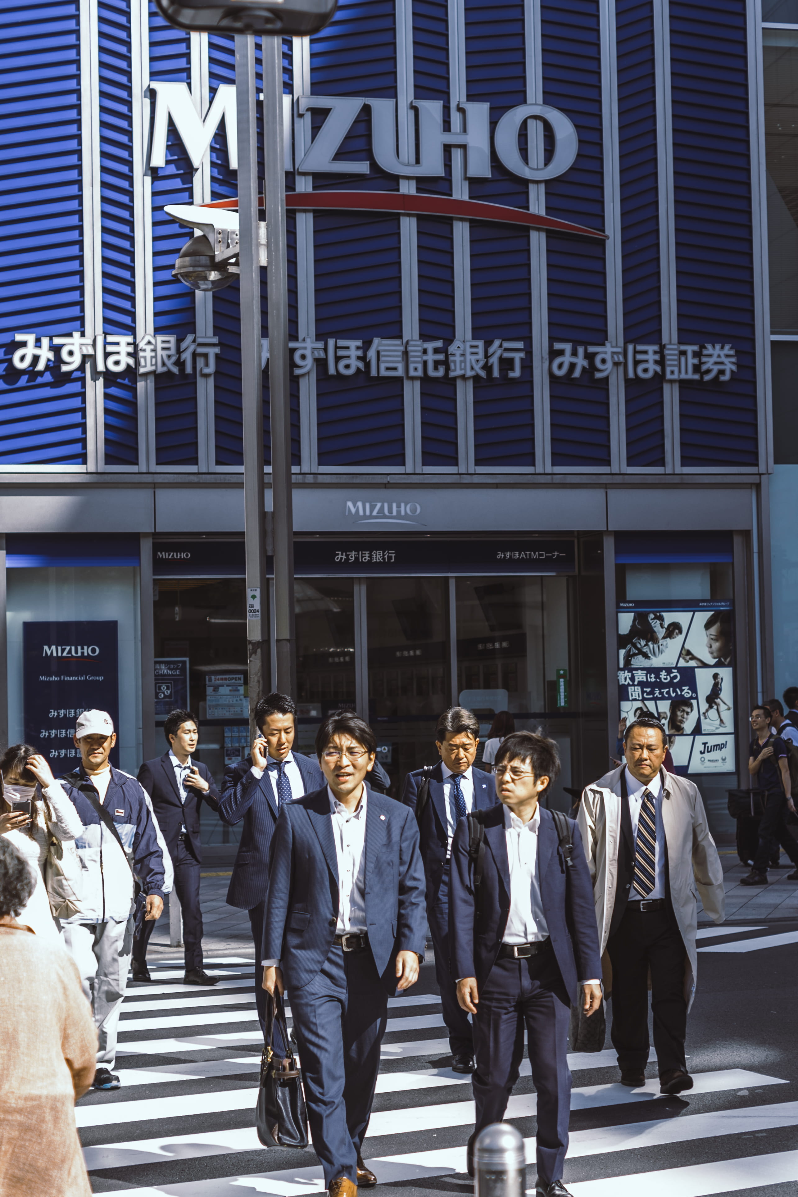 gentlemen, lifestyles, people, adult, downtown, real people, day, built structure, suits, building exterior, crowd, tokyo, large group of people, outdoors, Phone HD Wallpaper