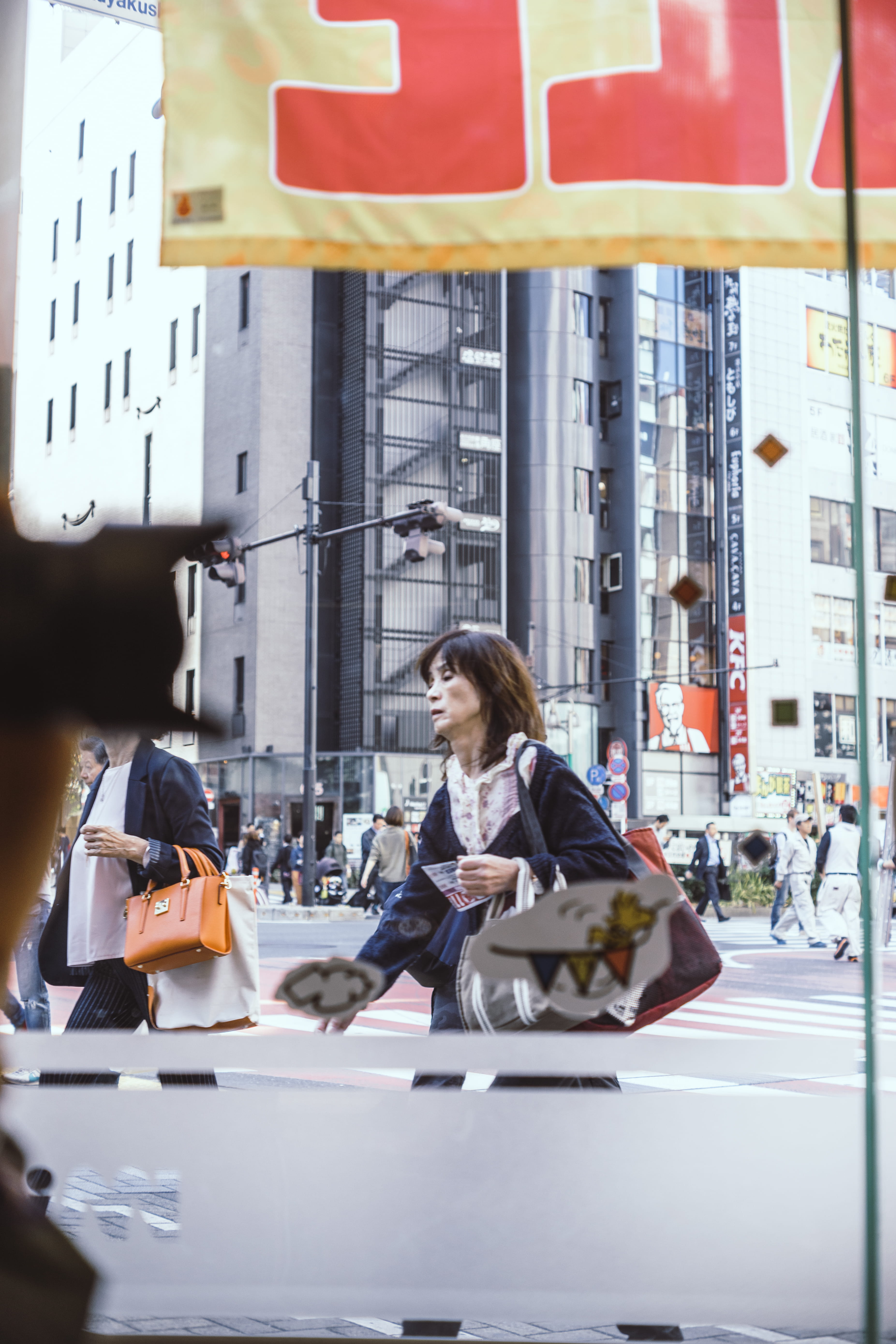 harajuku, leisure activity, architecture, outdoors, shinjuku, young adult, day, japan, casual clothing, young women, city life, lifestyles, city, 5K, adult, Phone HD Wallpaper