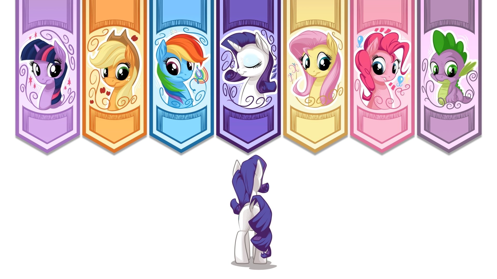 Pinkie Pie, purple, Twilight Sparkle, arts culture and entertainment, high angle view, representation, choice, pink color, creativity, Dragon, Applejack (My Little Pony), HD Wallpaper