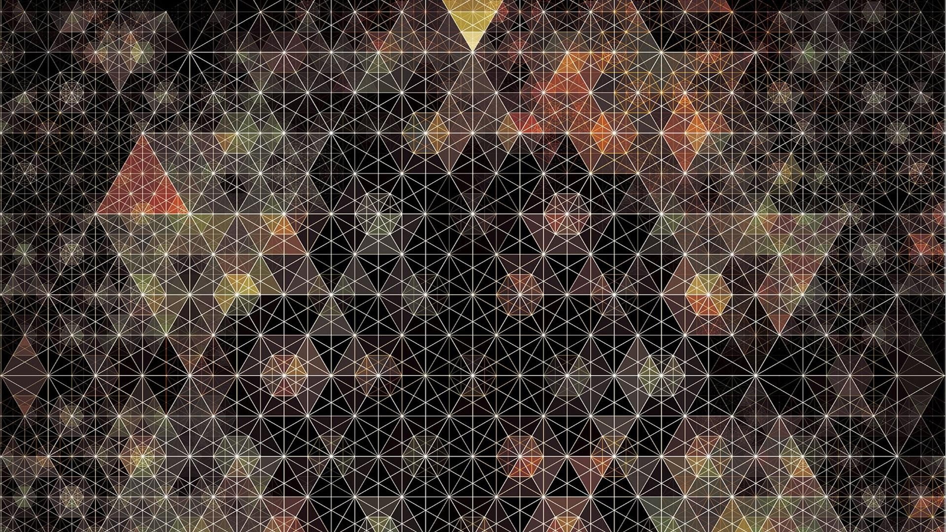 Andy Gilmore, 1080P, abstract, geometry, pattern, HD Wallpaper