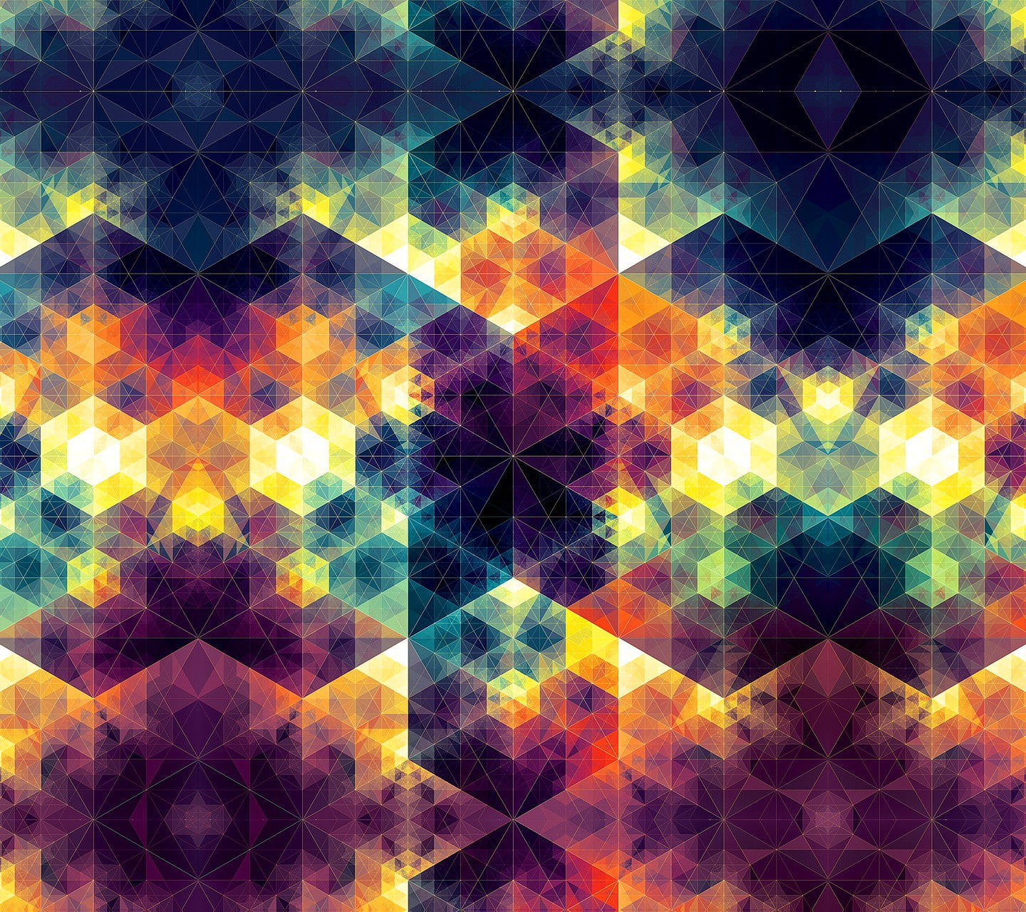abstract, Andy Gilmore, 720P, pattern, geometry, HD Wallpaper
