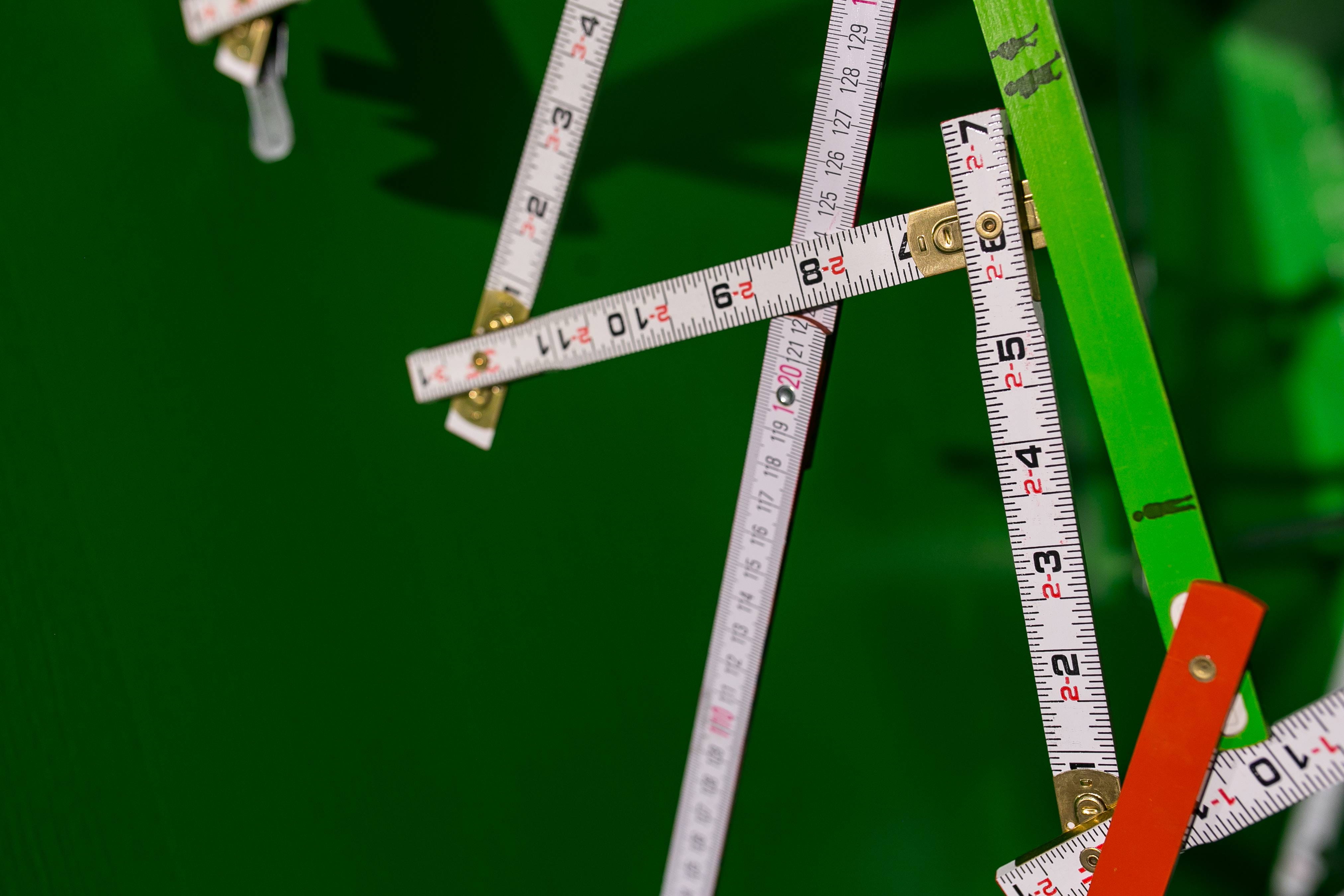 4K, still life, centimeter, instrument of Measurement, no people, wooden, ruler, extendable, thermometer, extandable, accuracy, close-up, meter - instrument of measurement, HD Wallpaper