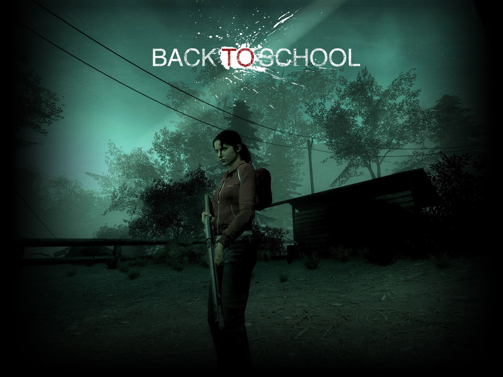 young adult, Steam (software), casual clothing, western script, women, auto post production filter, sign, guidance, digital composite, rifles, adult, 720P, HD Wallpaper