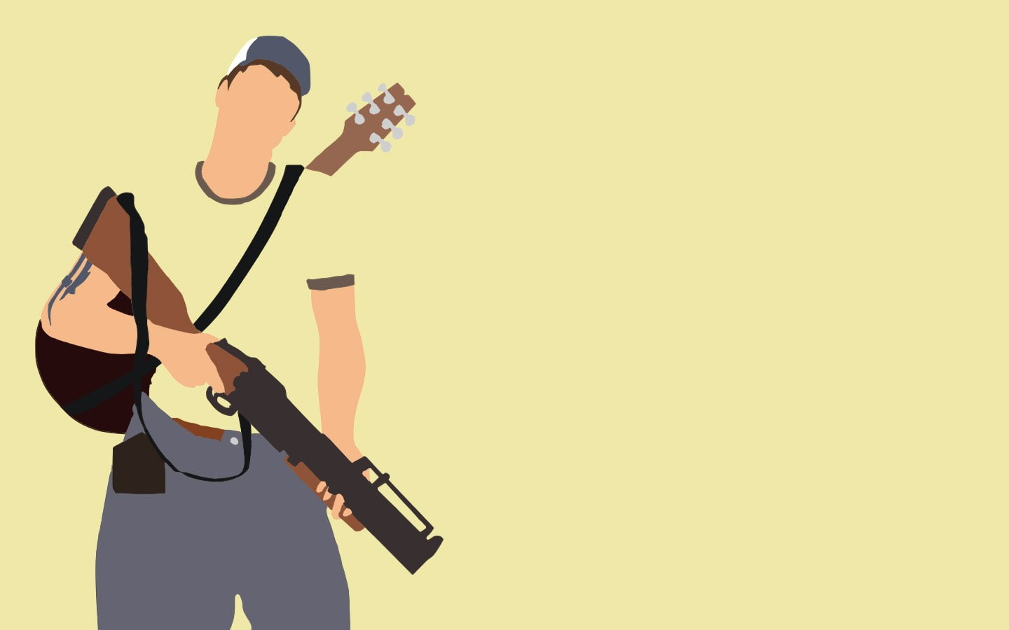 musical instrument, musical equipment, copy space, musician, adult, white background, arts culture and entertainment, men, music, occupation, standing, HD Wallpaper