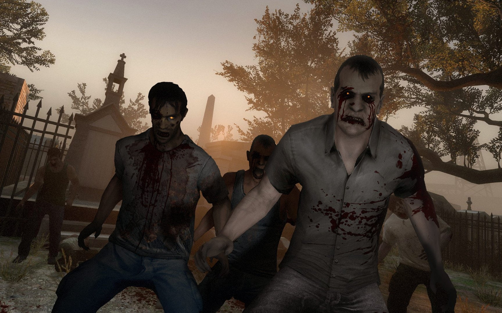 Zombie, 720P, Left 4 Dead, Church, Left 4 Dead 2, Dark, HD Wallpaper