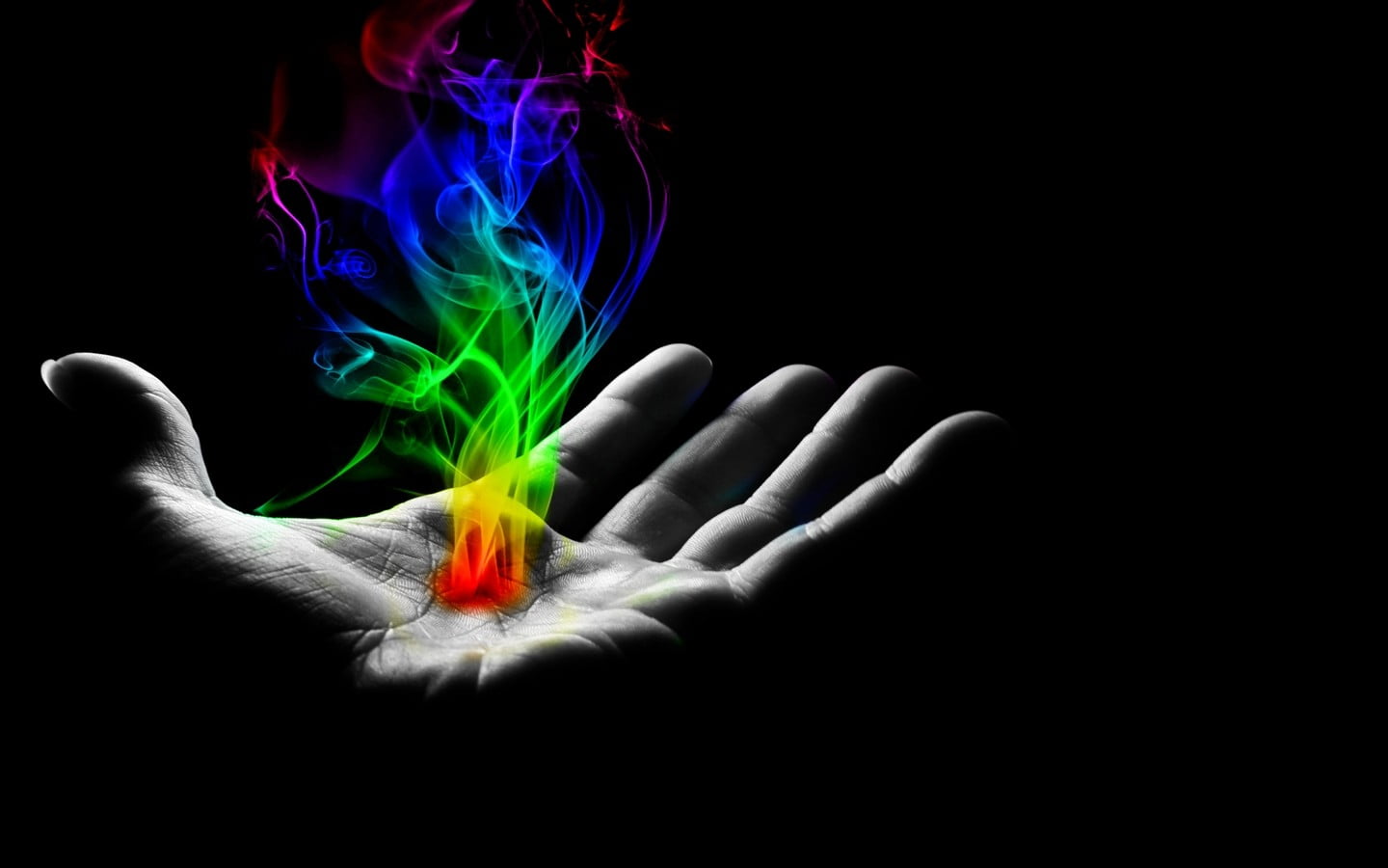 motion, human limb, palm, digital, close-up, finger, real people, abstract, pattern, 720P, long exposure, hand, body part, one person, smoke, HD Wallpaper